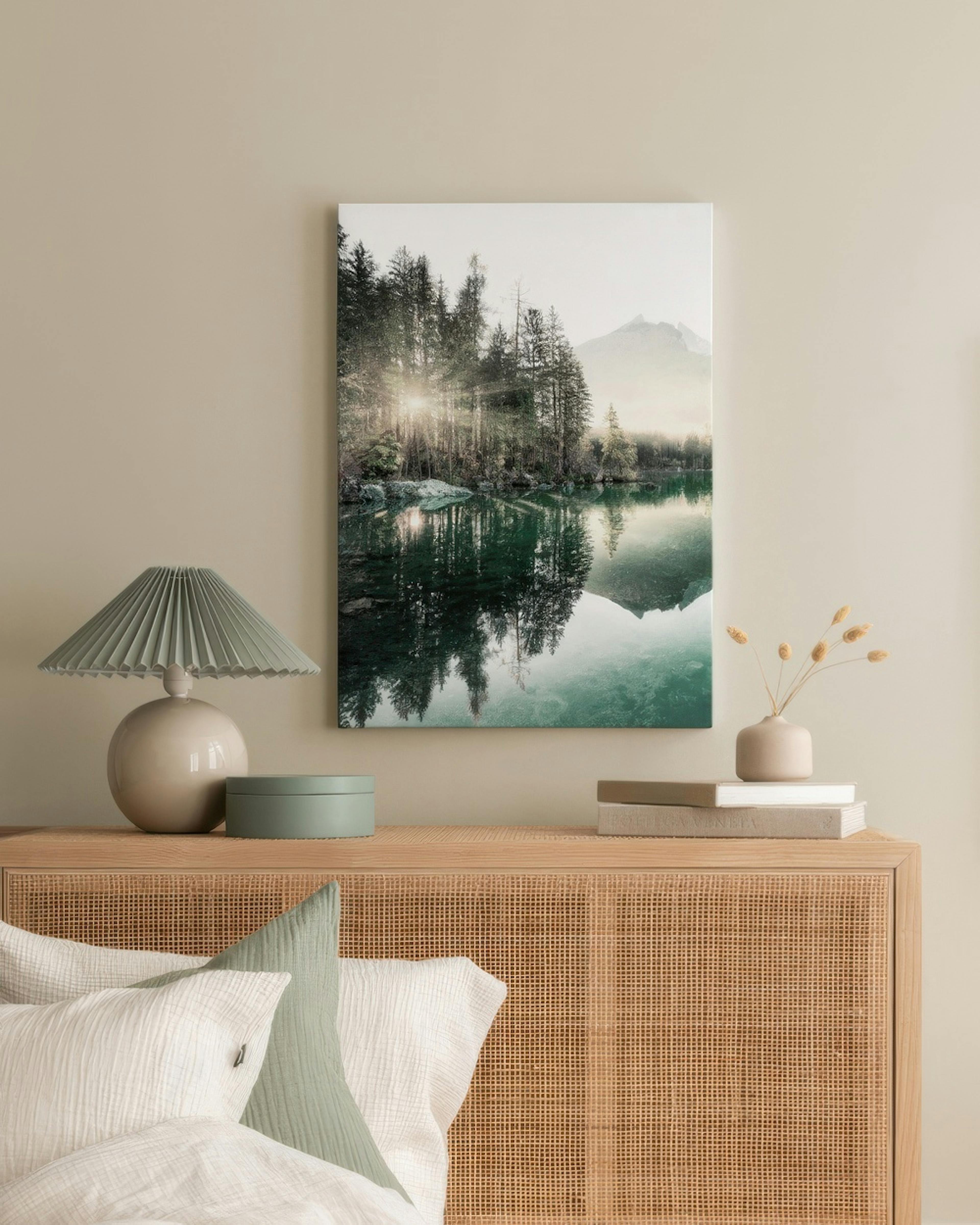 Vue Matinale sur le Lac Toile thumbnail