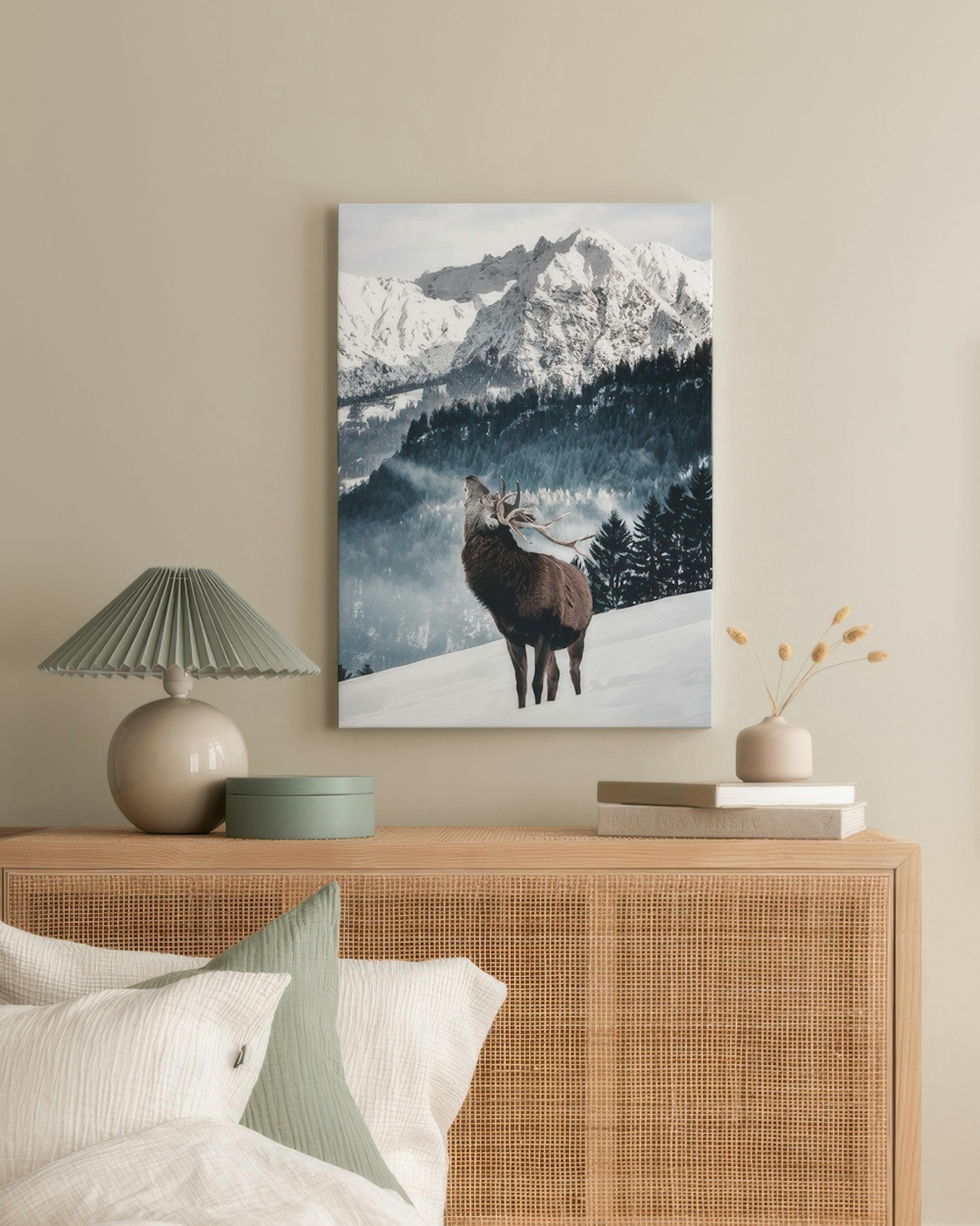 Winter Deer Tela thumbnail
