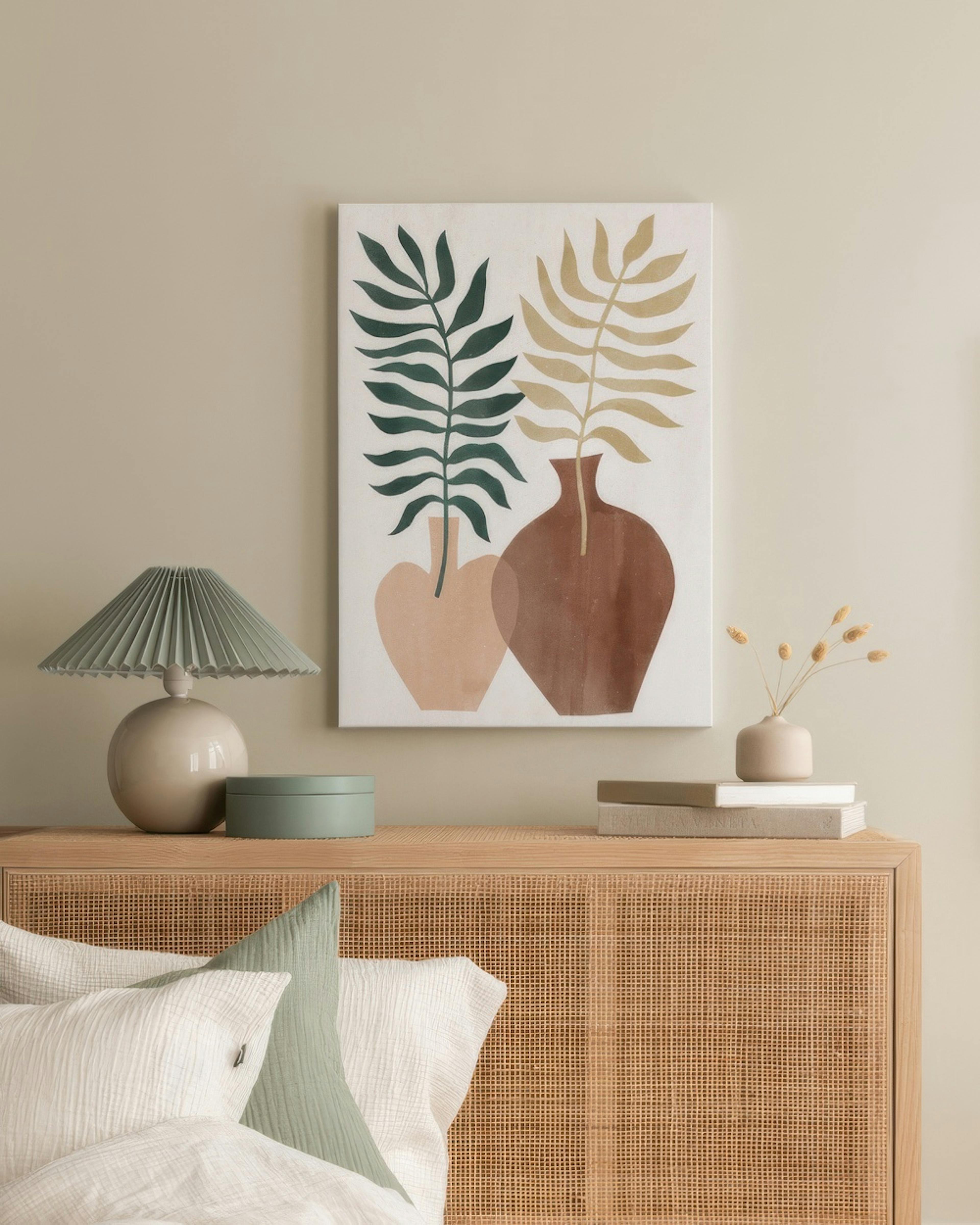 Plant Vases Canvas print thumbnail