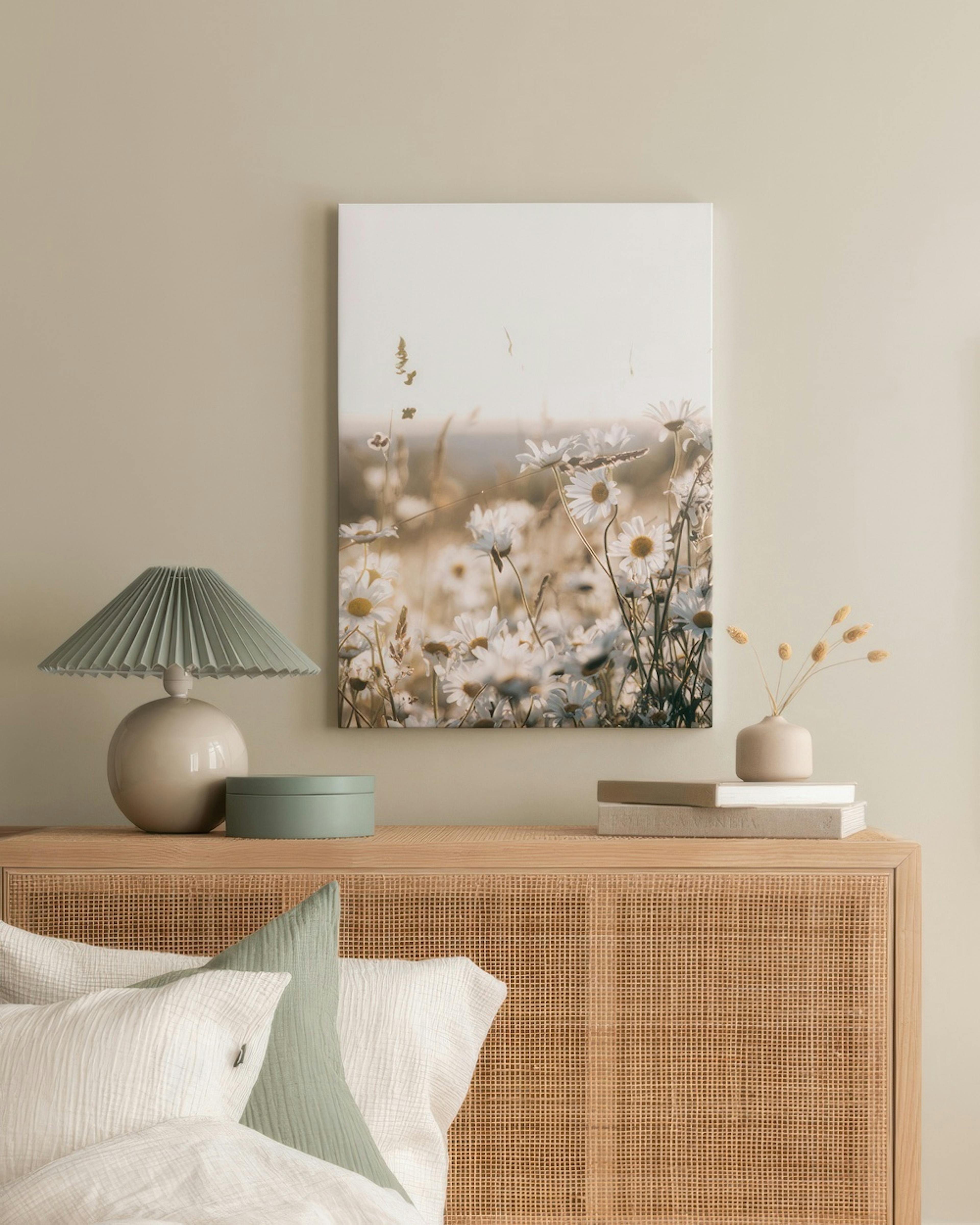 Champ de Marguerites Toile thumbnail