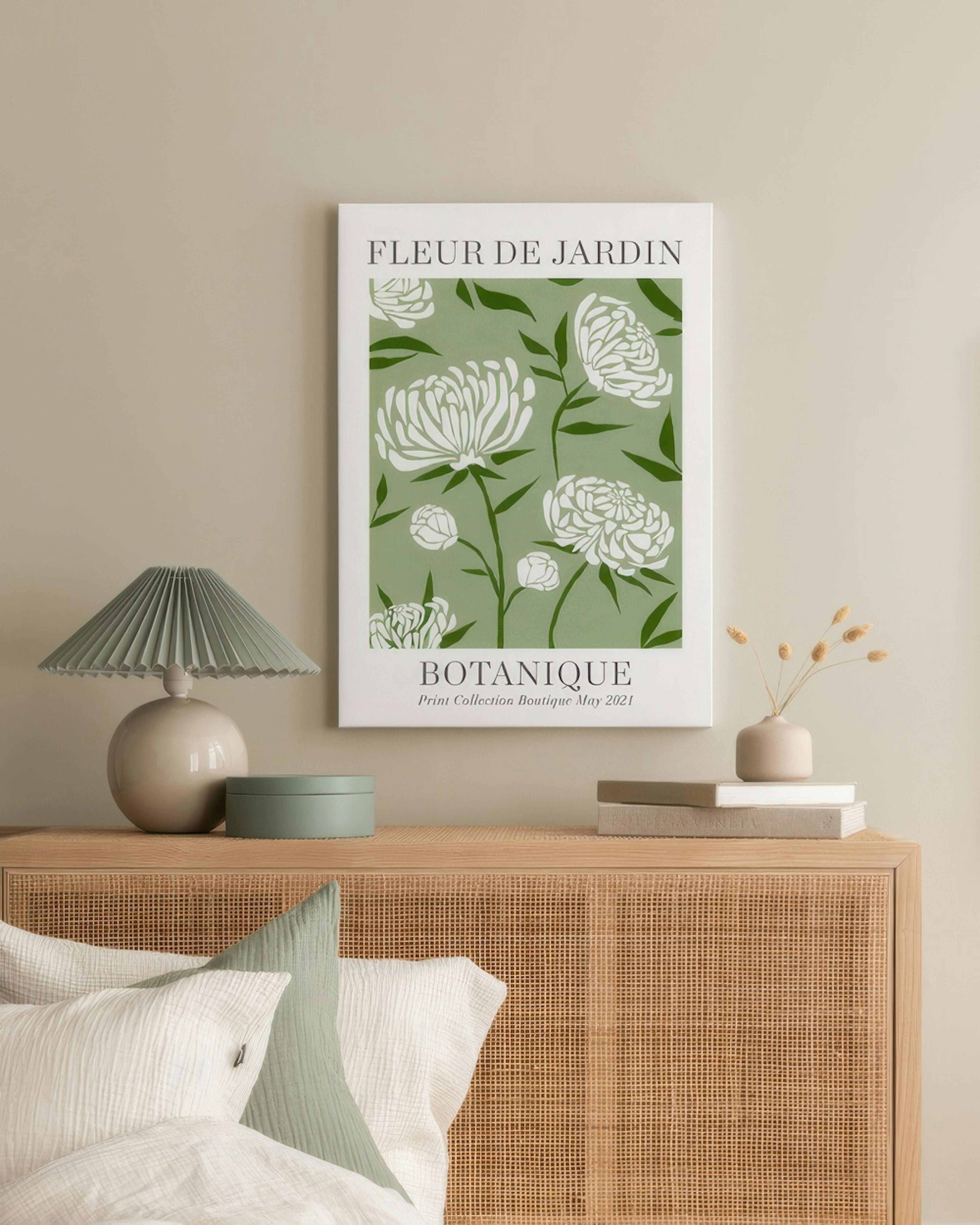 Fleur de Jardin Botanique Stampa su tela thumbnail