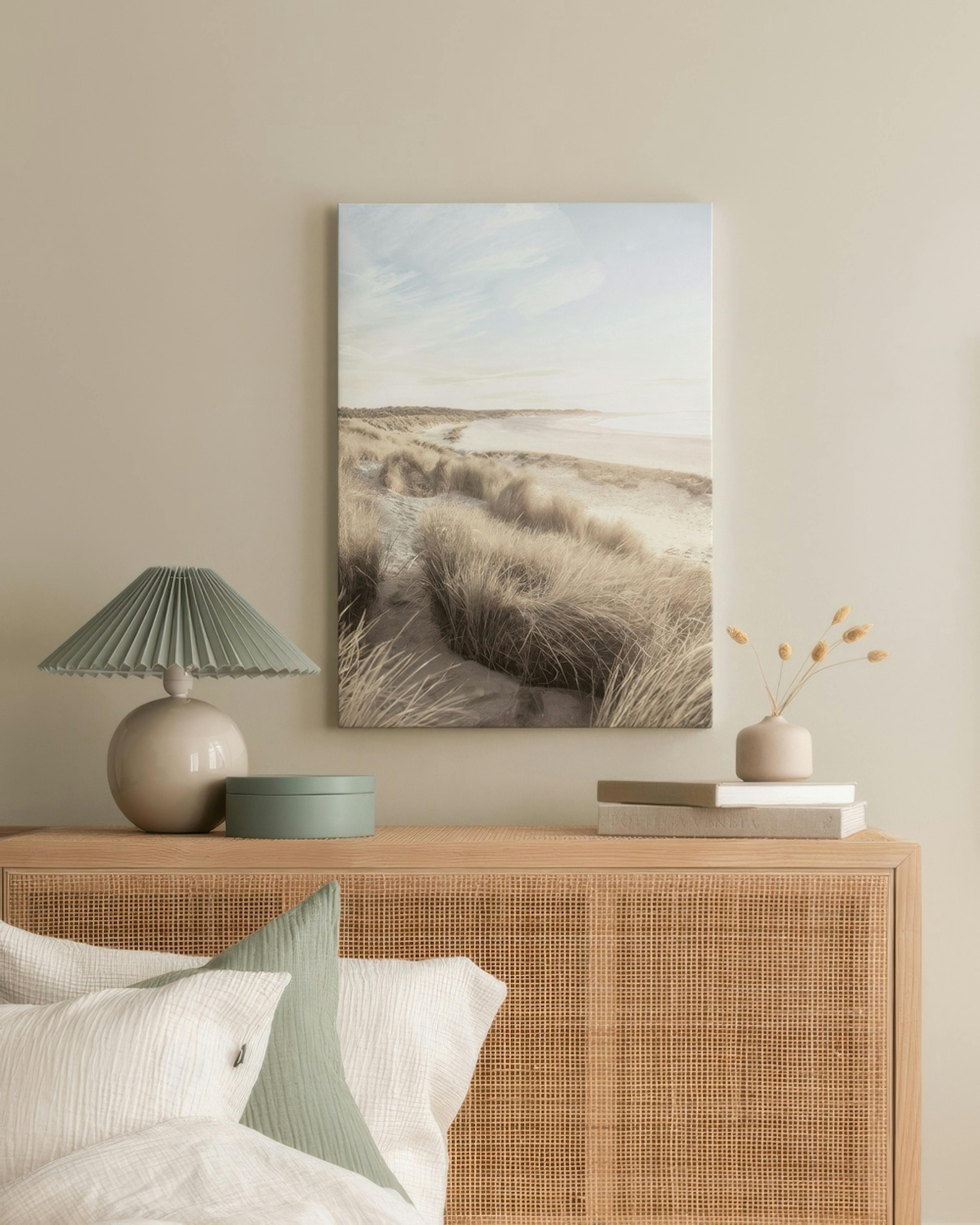 Herbe Dunes de Plage Toile thumbnail