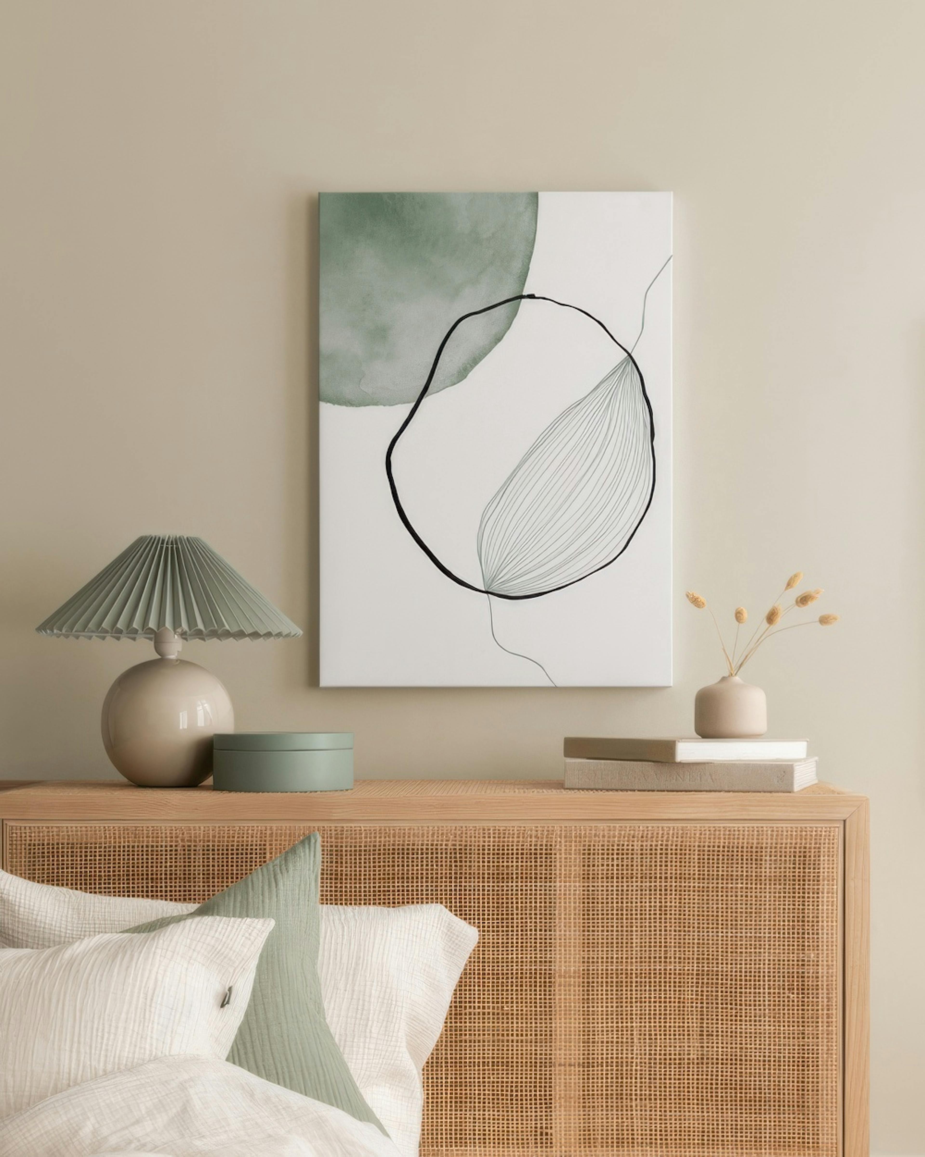 Soft Impressions No1 Canvas print thumbnail