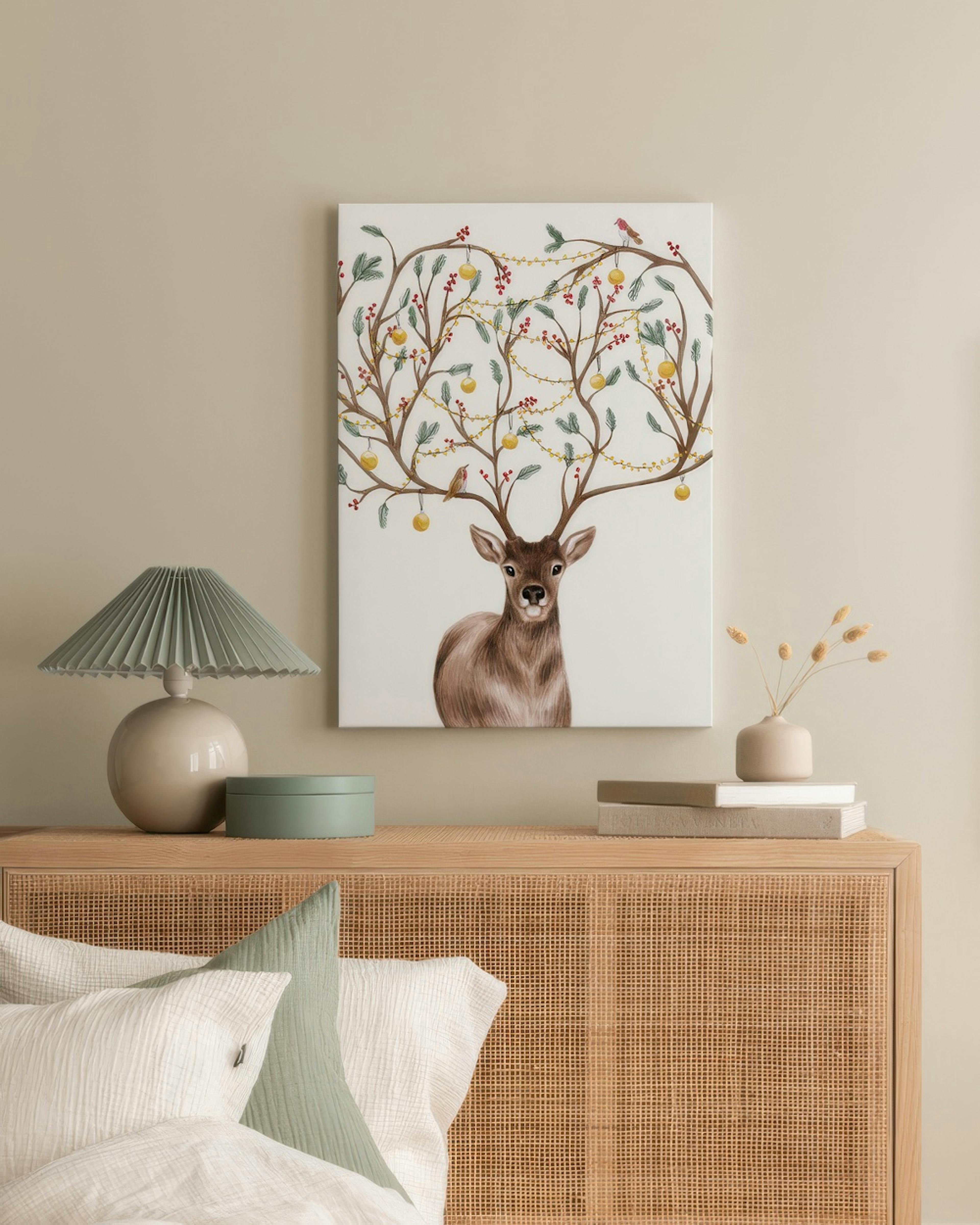 Decorated Deer Toile thumbnail
