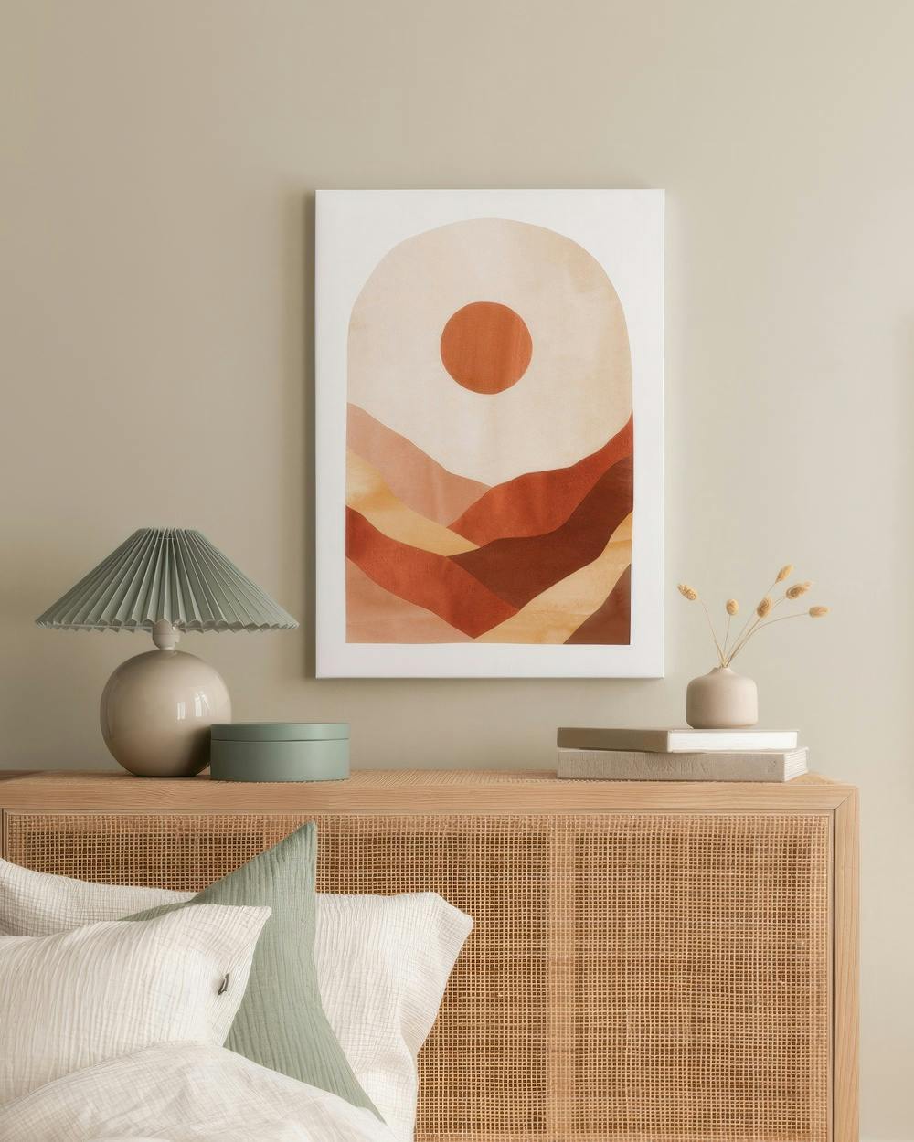 Canvas Prints - Abstract Landscape Canvas print (50x70 cm) - Poster Store