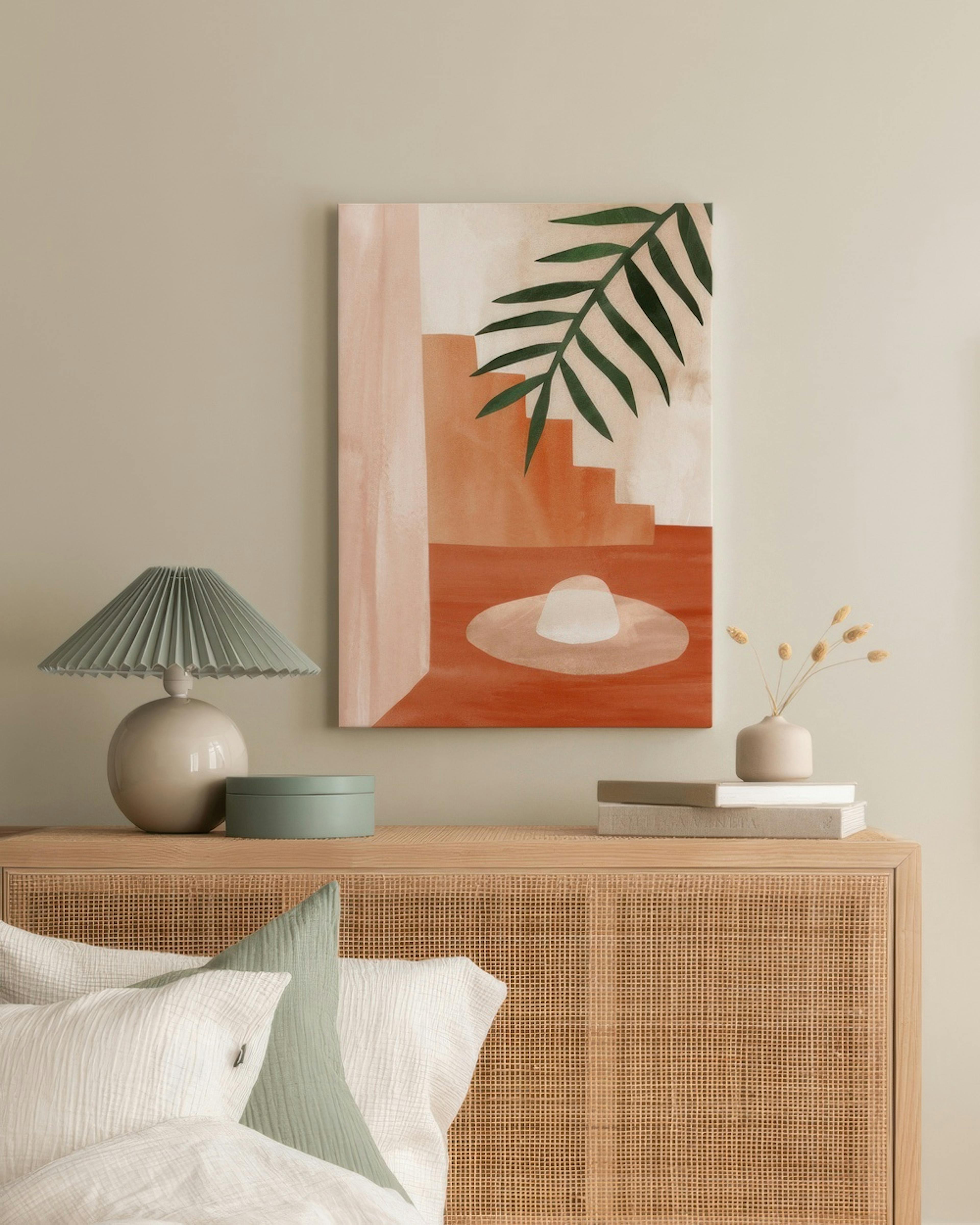 Abstract Hat Canvas print thumbnail