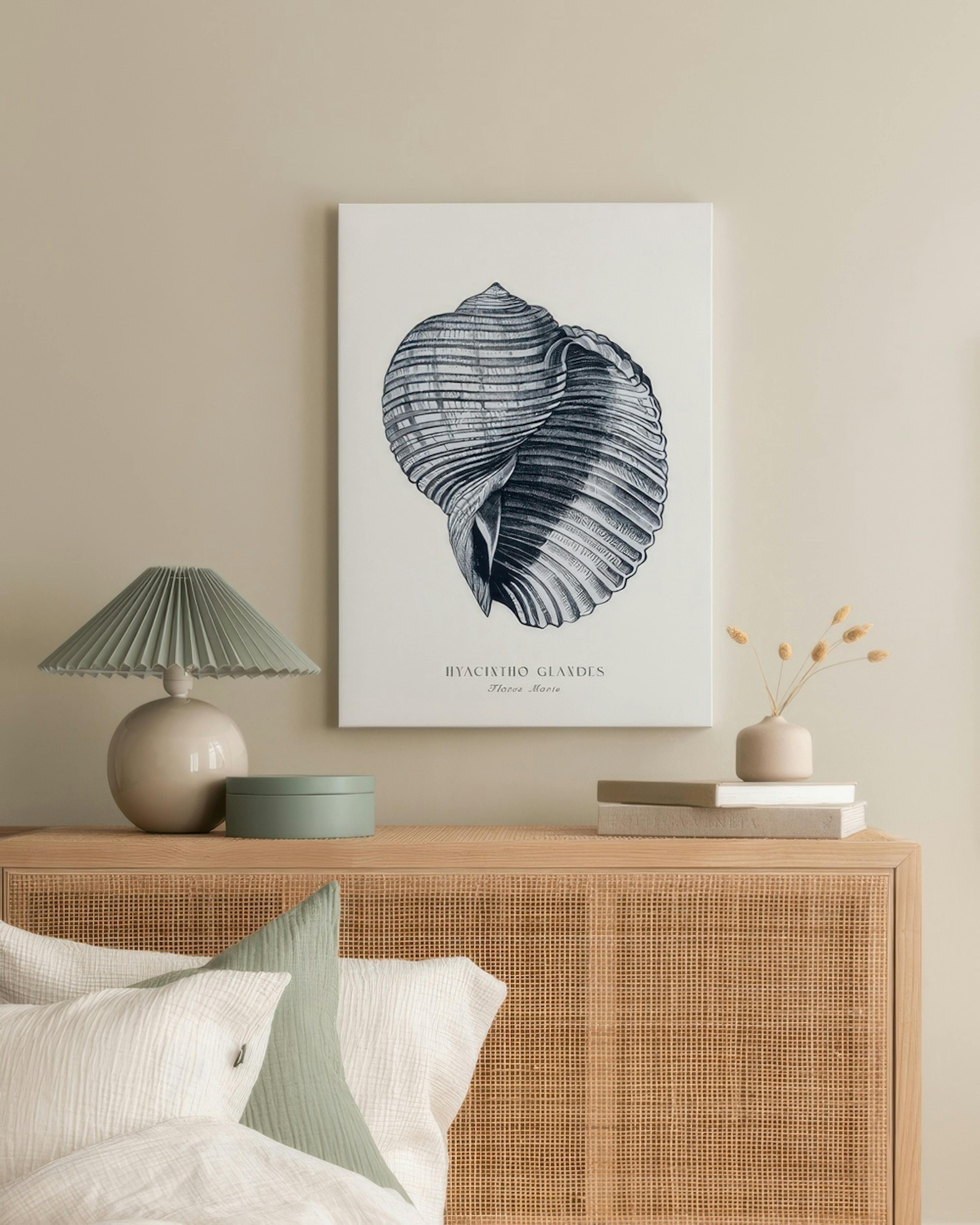 Coquillage Bleu Toile thumbnail