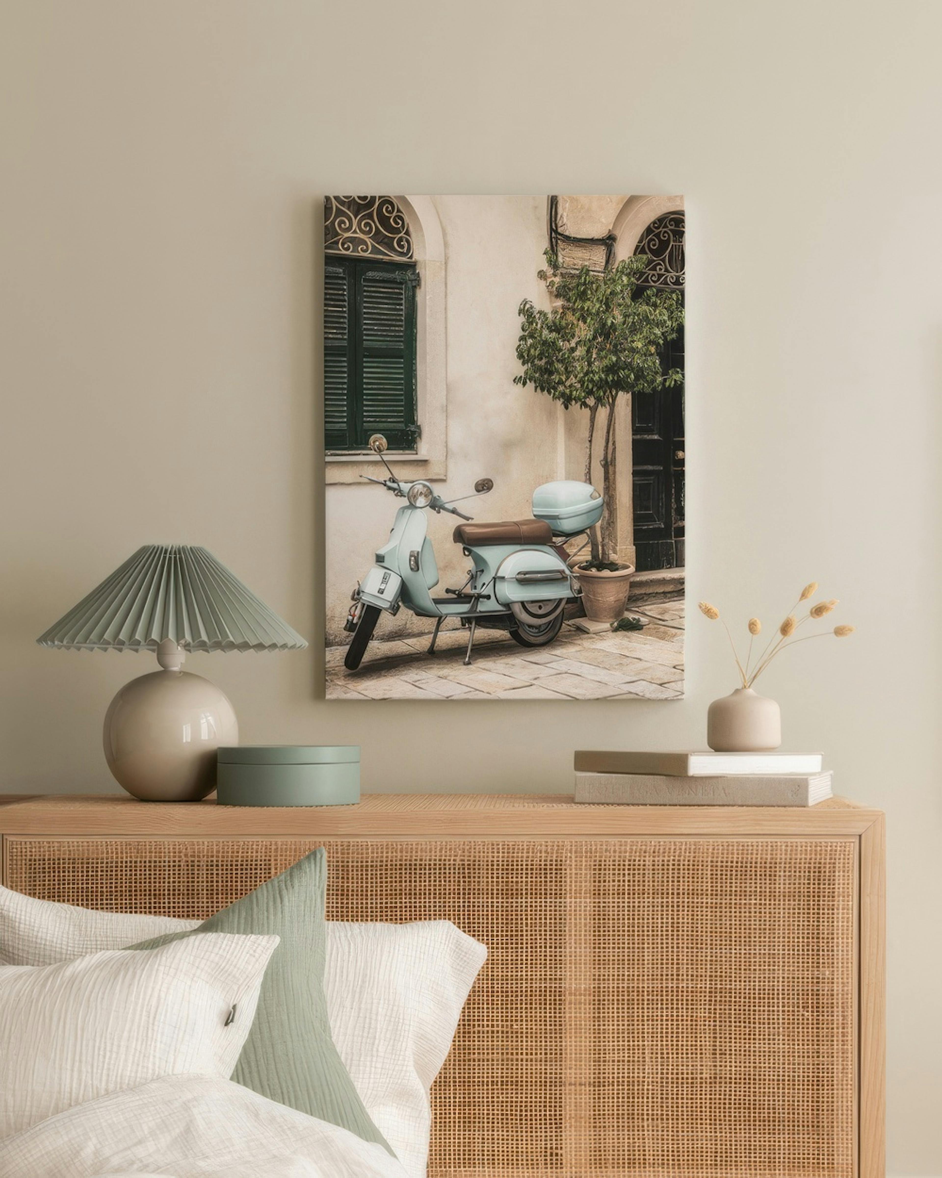 Italy Vespa Lienzo thumbnail
