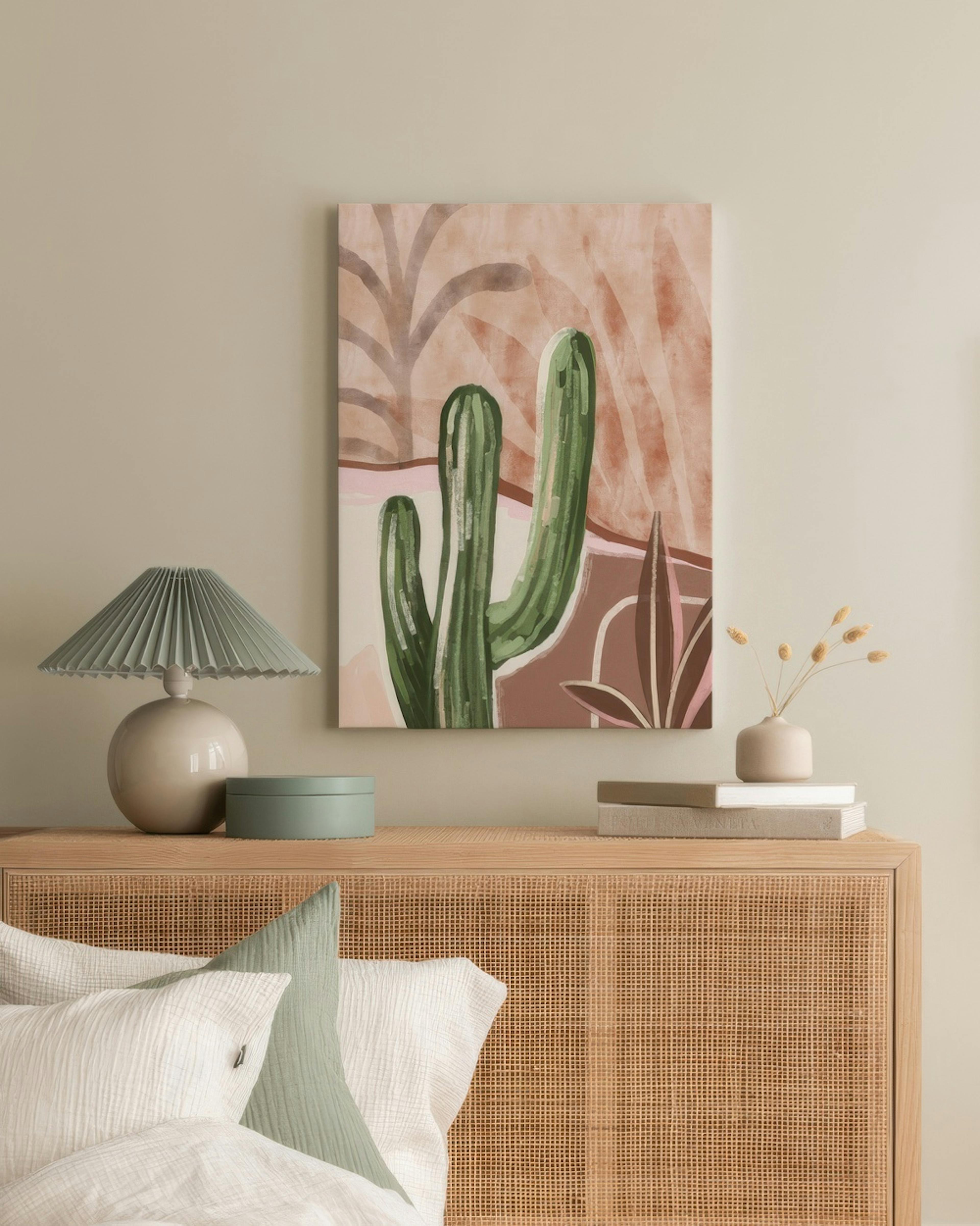Cactus Art Toile thumbnail