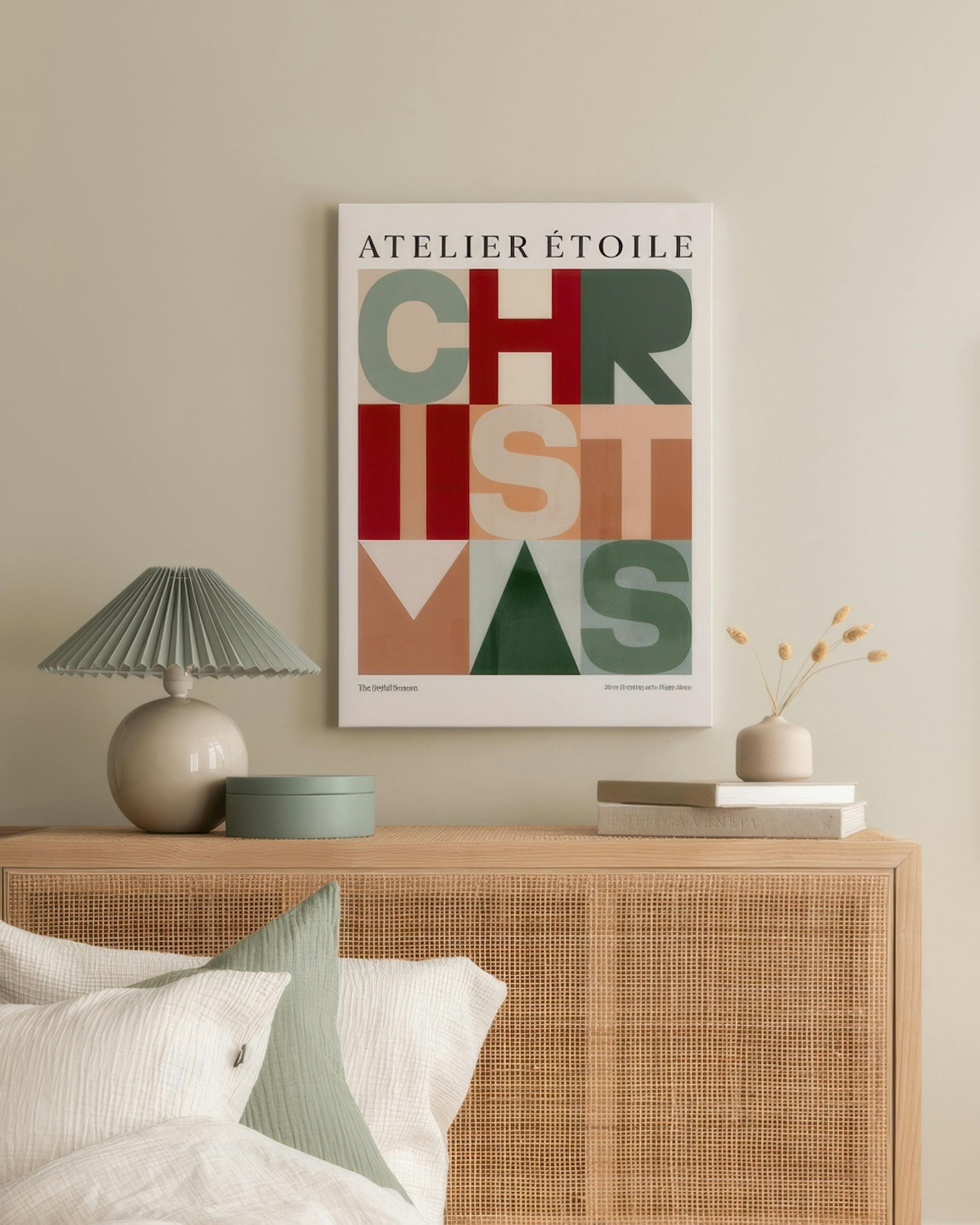 Graphic Christmas Toile thumbnail