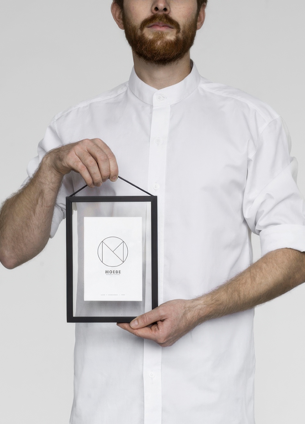 MOEBE / FRAME-A5(Aluminium(White) Standing Frame