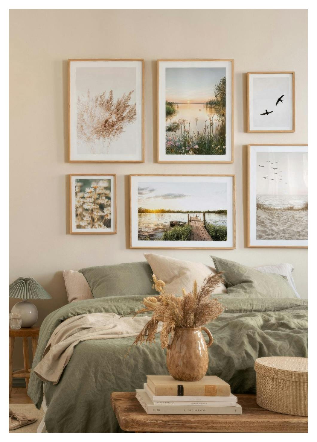 Small Lake Sunset Poster (21x30 cm) - Poster Store