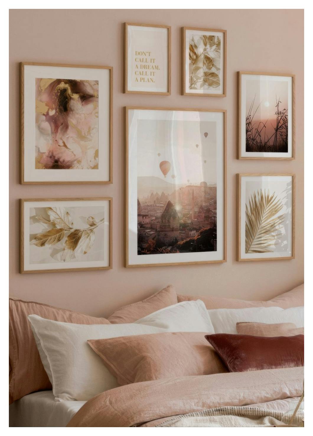 Eucalyptus Gold No1 Poster (40x50 cm) - Poster Store