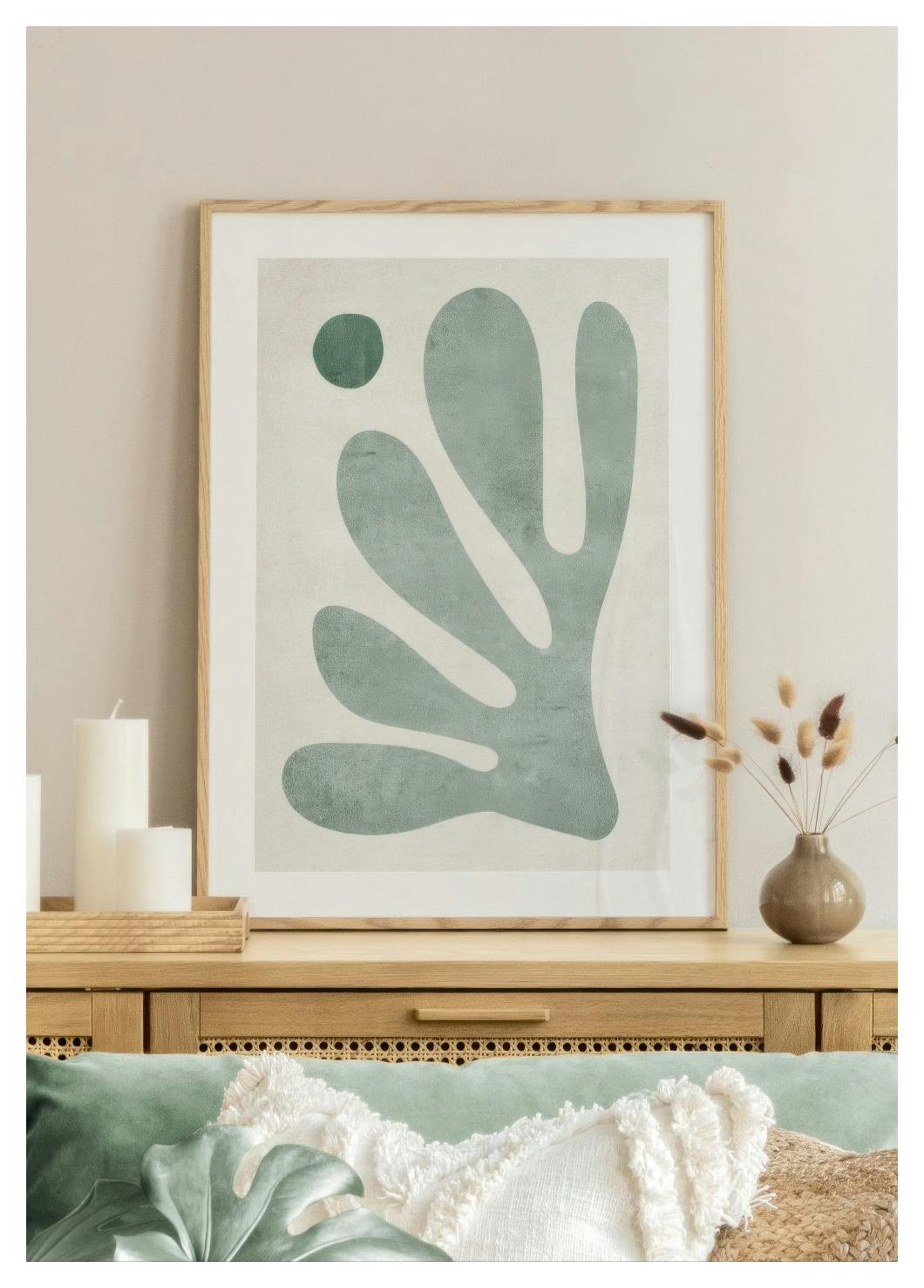 Organic Shape No2 Poster (21x30 cm) - Poster Store