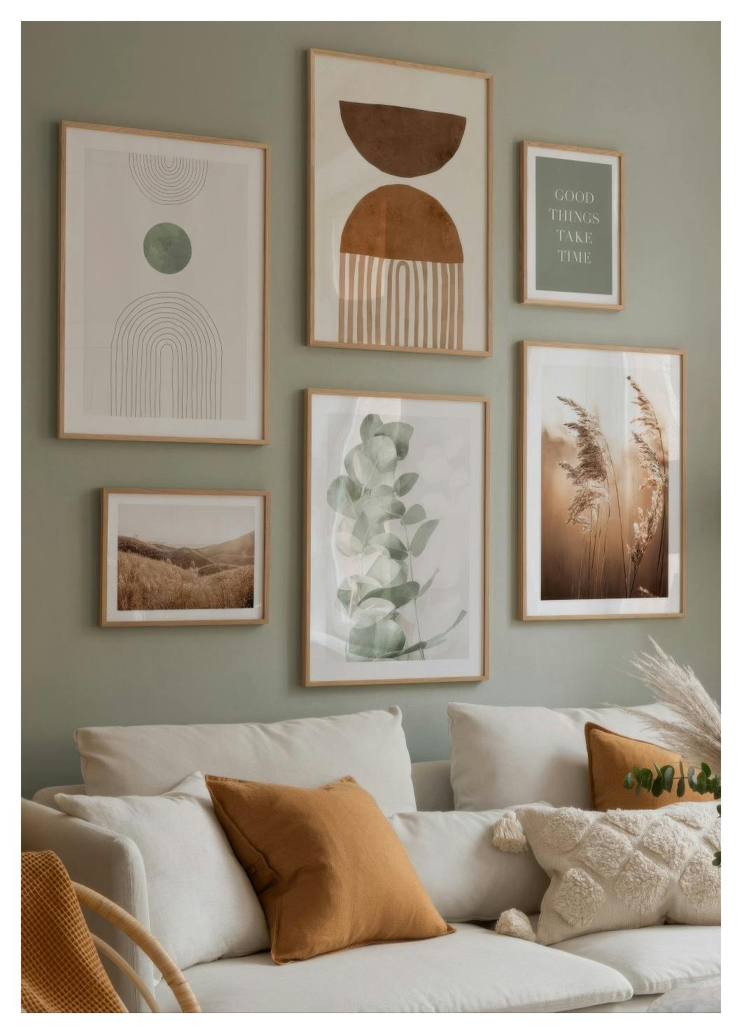 Eucalyptus Shades No1 Poster (50x70 cm) - Poster Store
