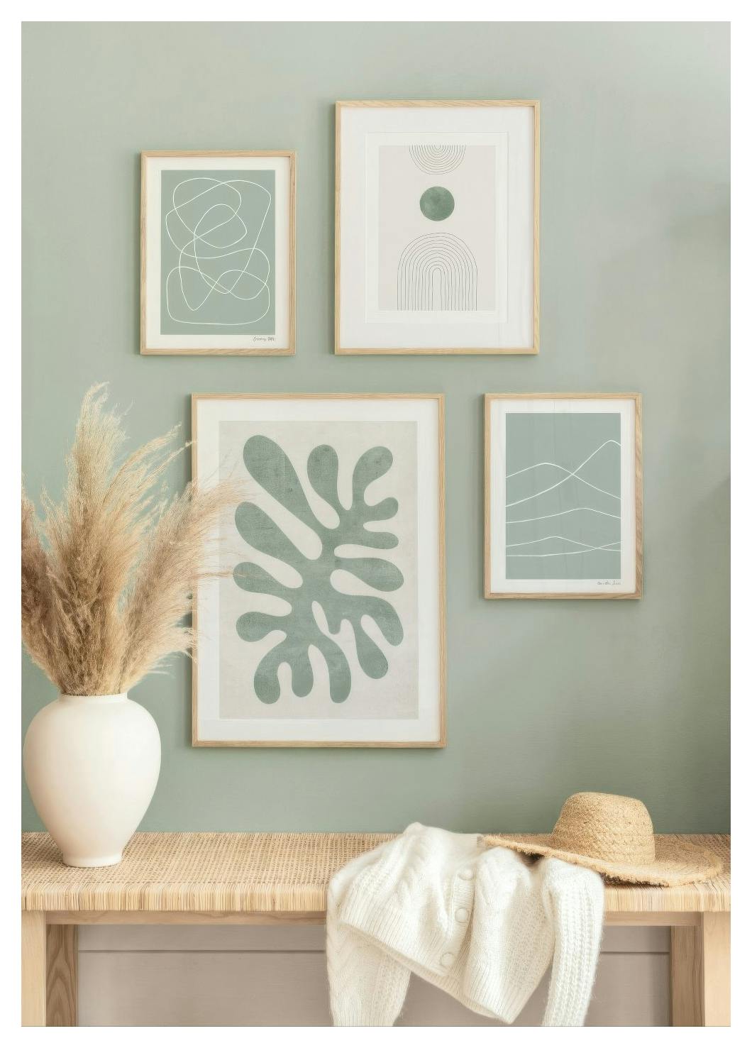 Mountain Lines Poster (21x30 cm) - Poster Store