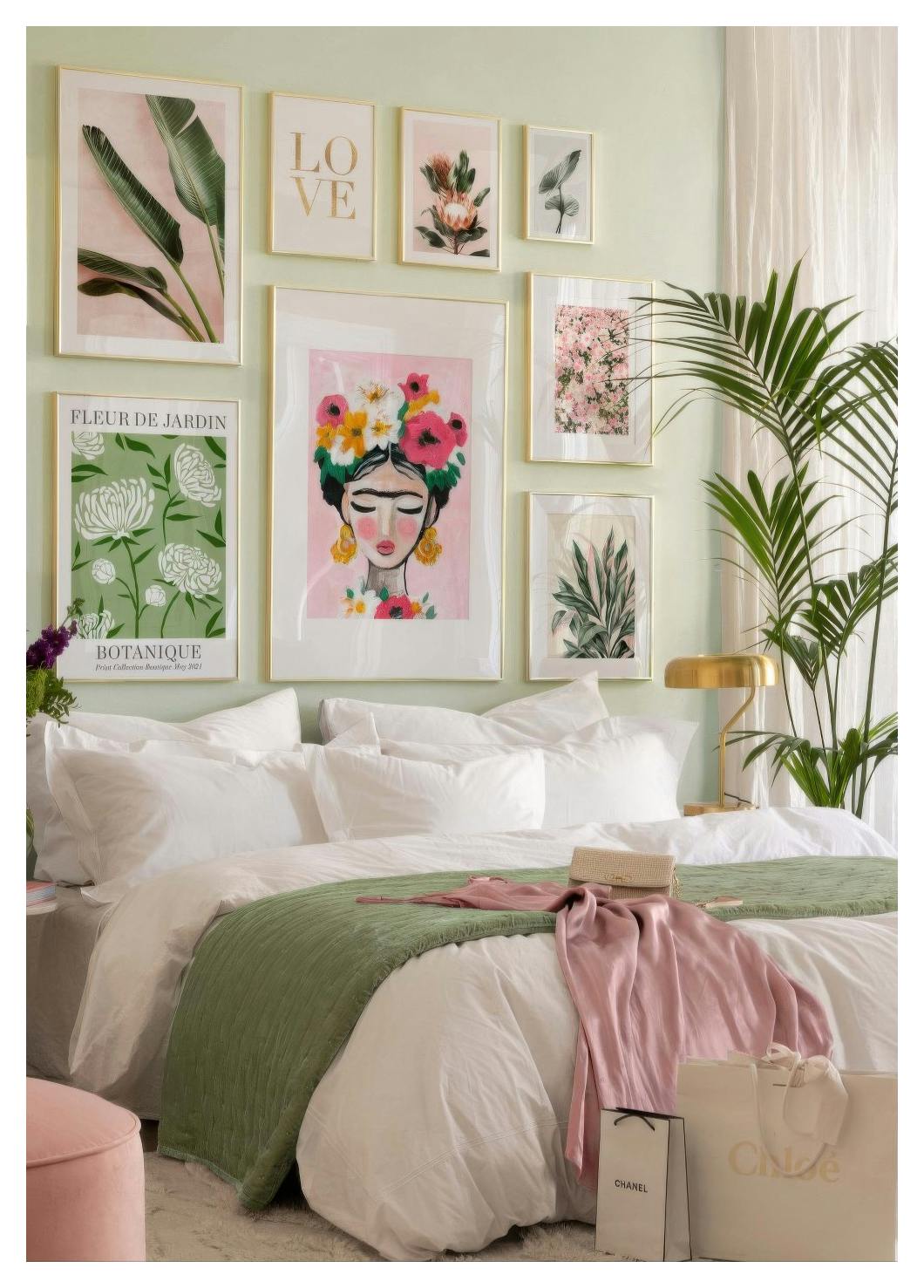 Green Leaves Poster (21x30 cm) - Poster Store