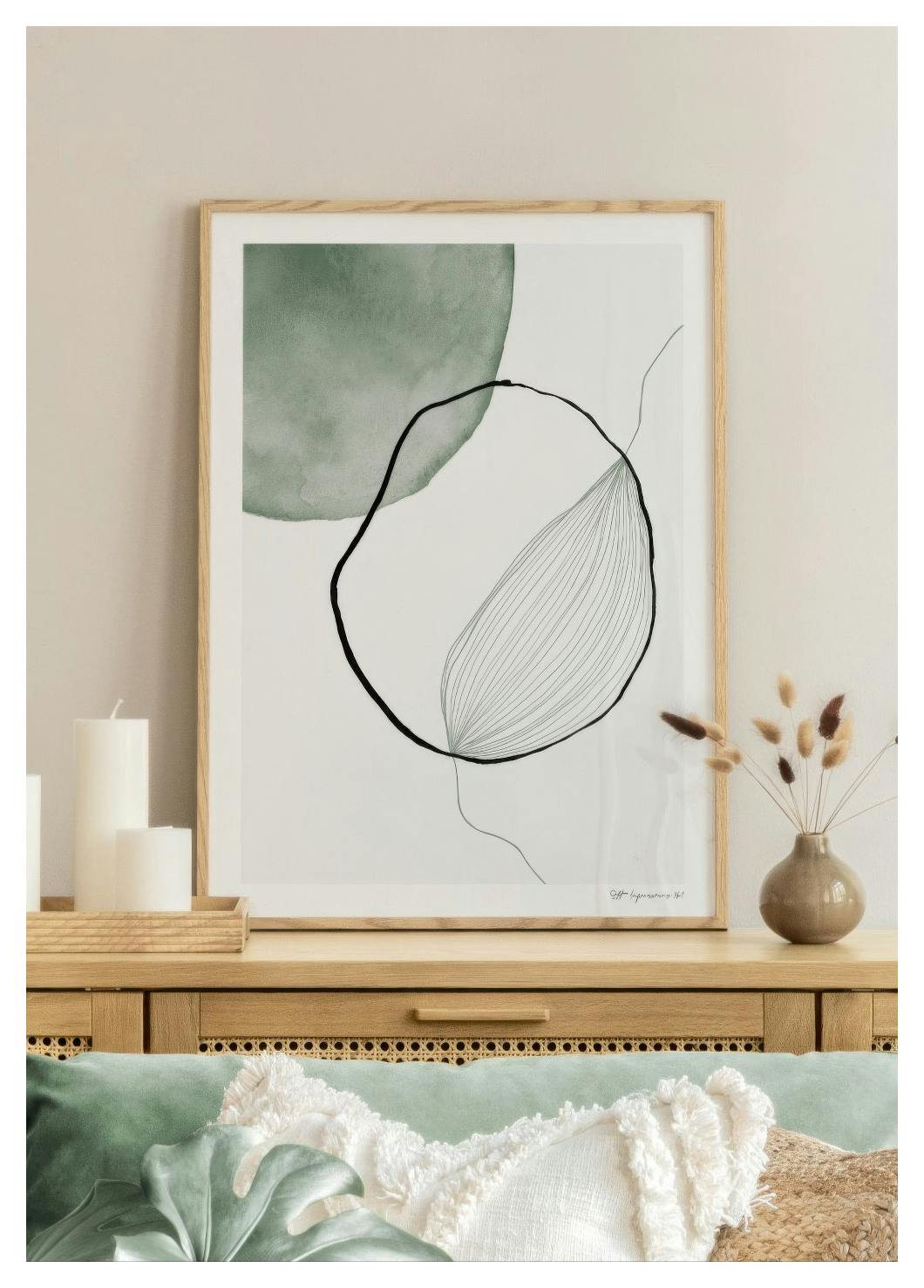 Soft Impressions No1 Poster (21x30 cm) - Poster Store