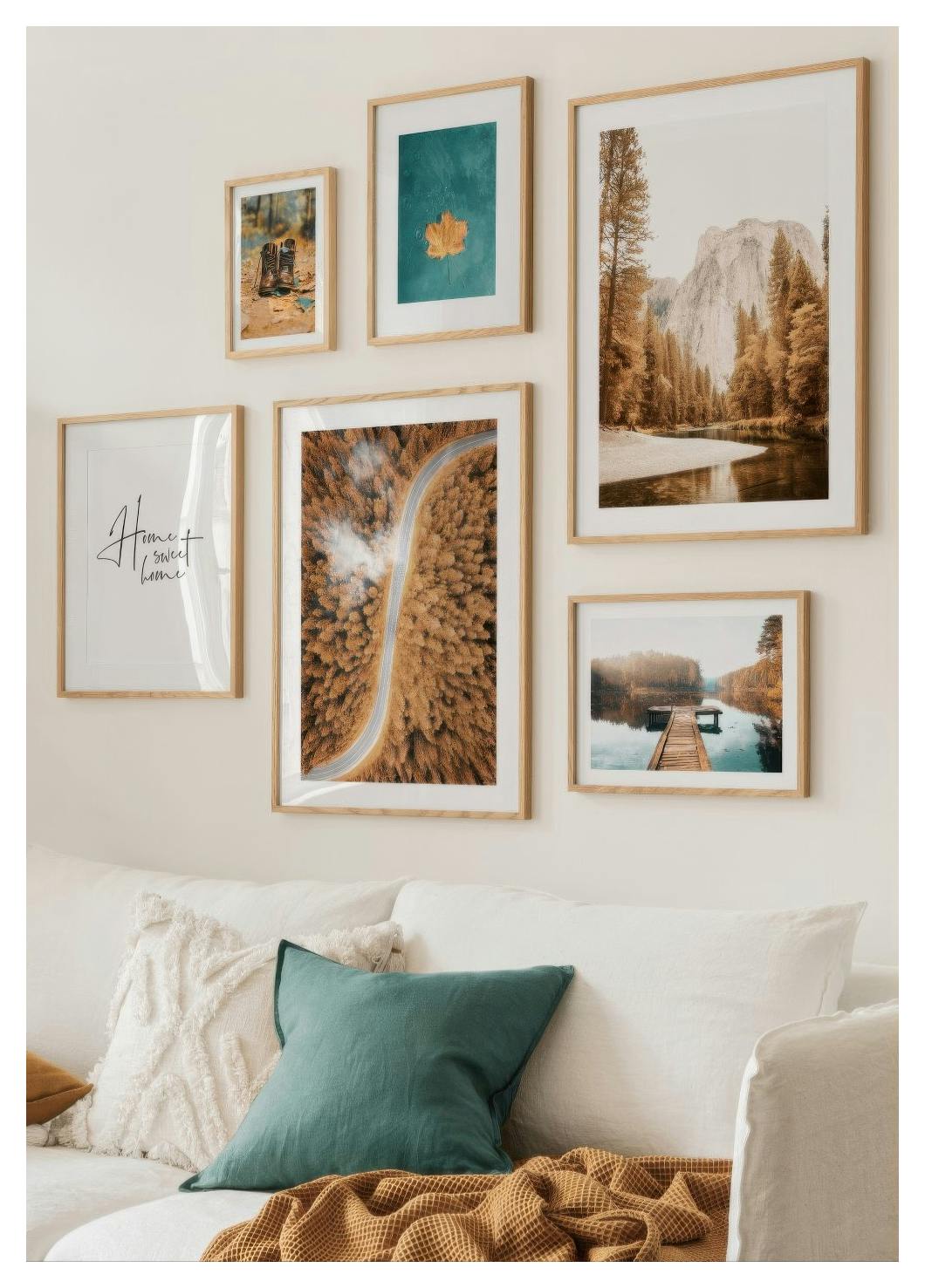 Autumn Aerial View Poster (50x70 cm) - Poster Store