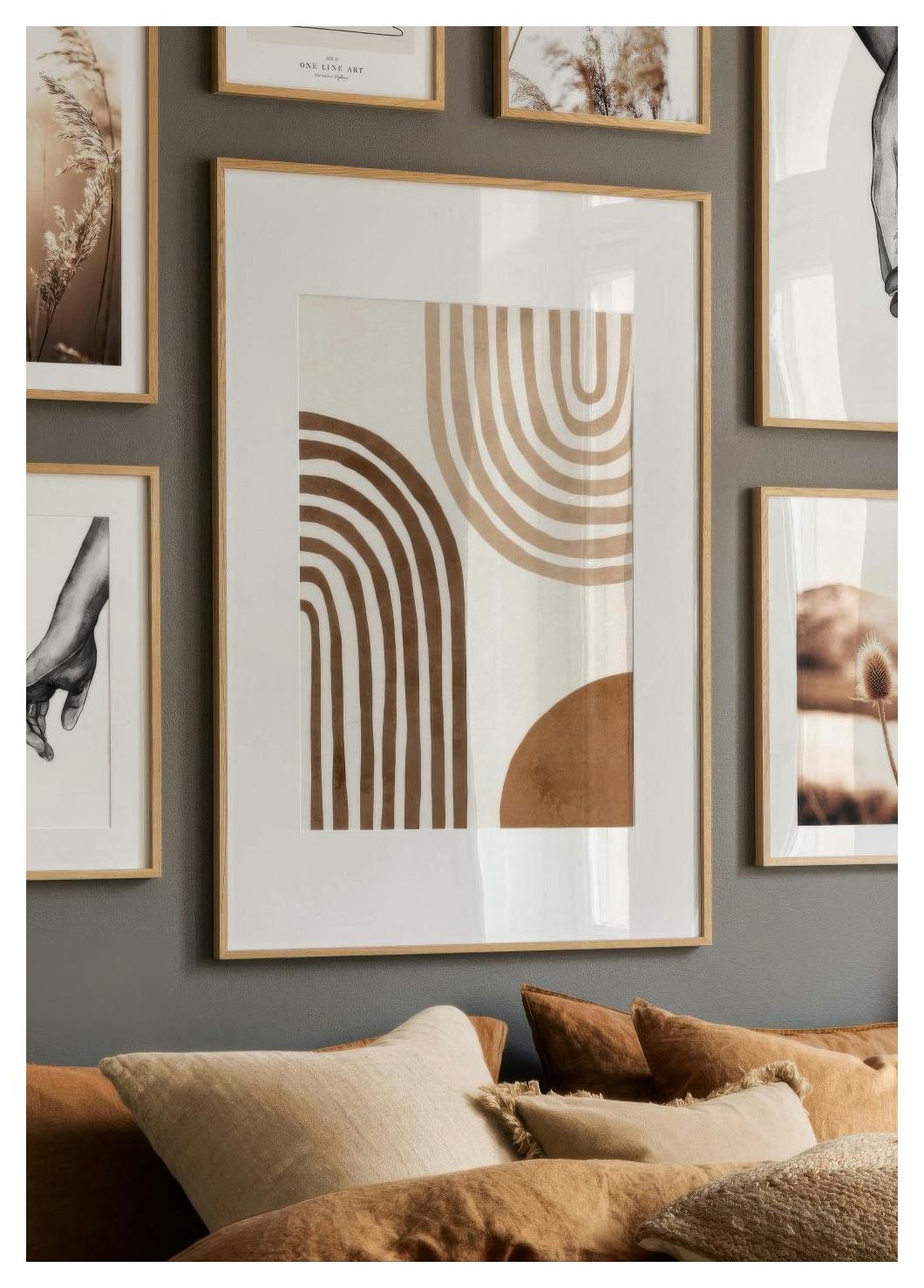 Brown Arches No2 Poster (50x70 cm) - Poster Store