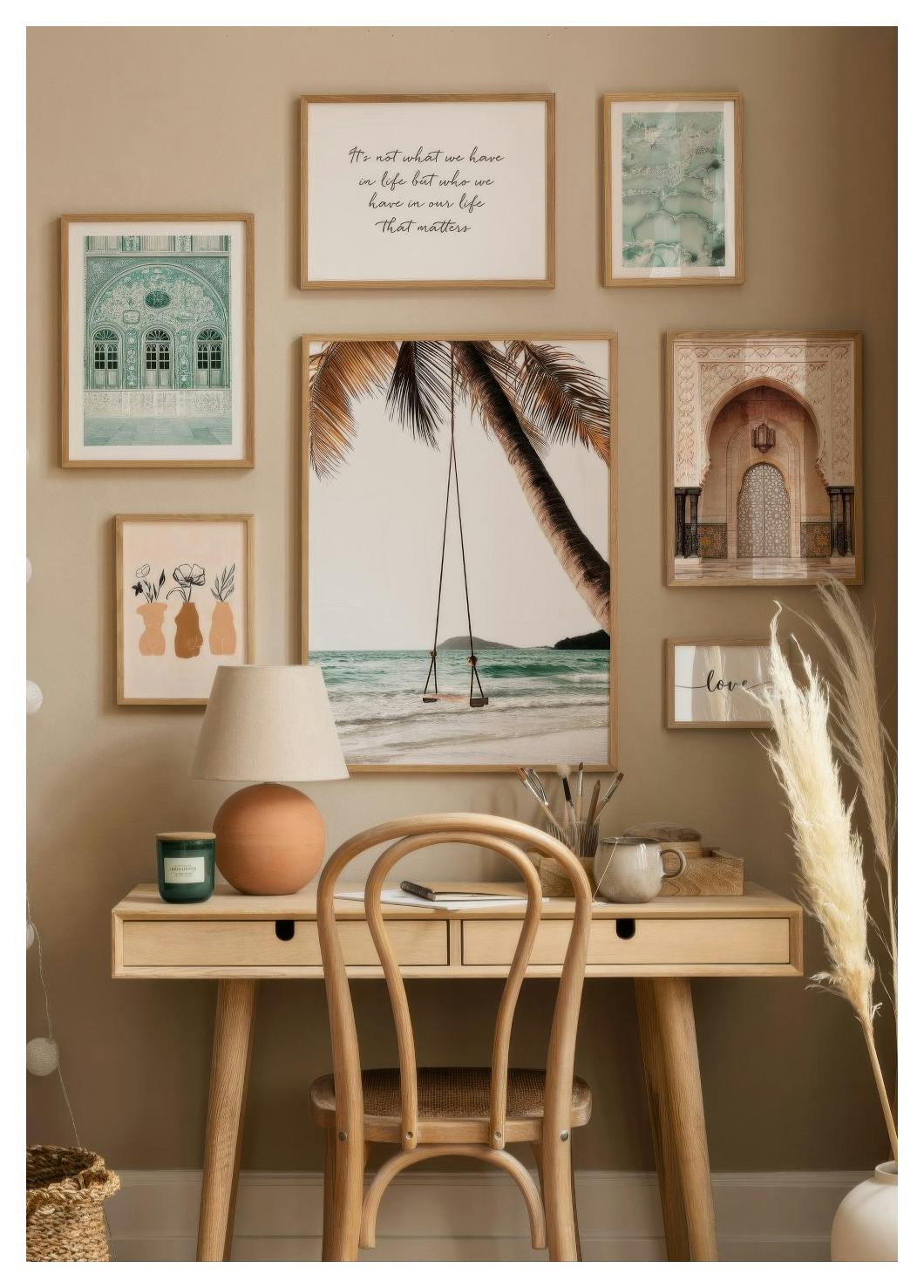 Marrakech Door Poster (21x30 cm) - Poster Store
