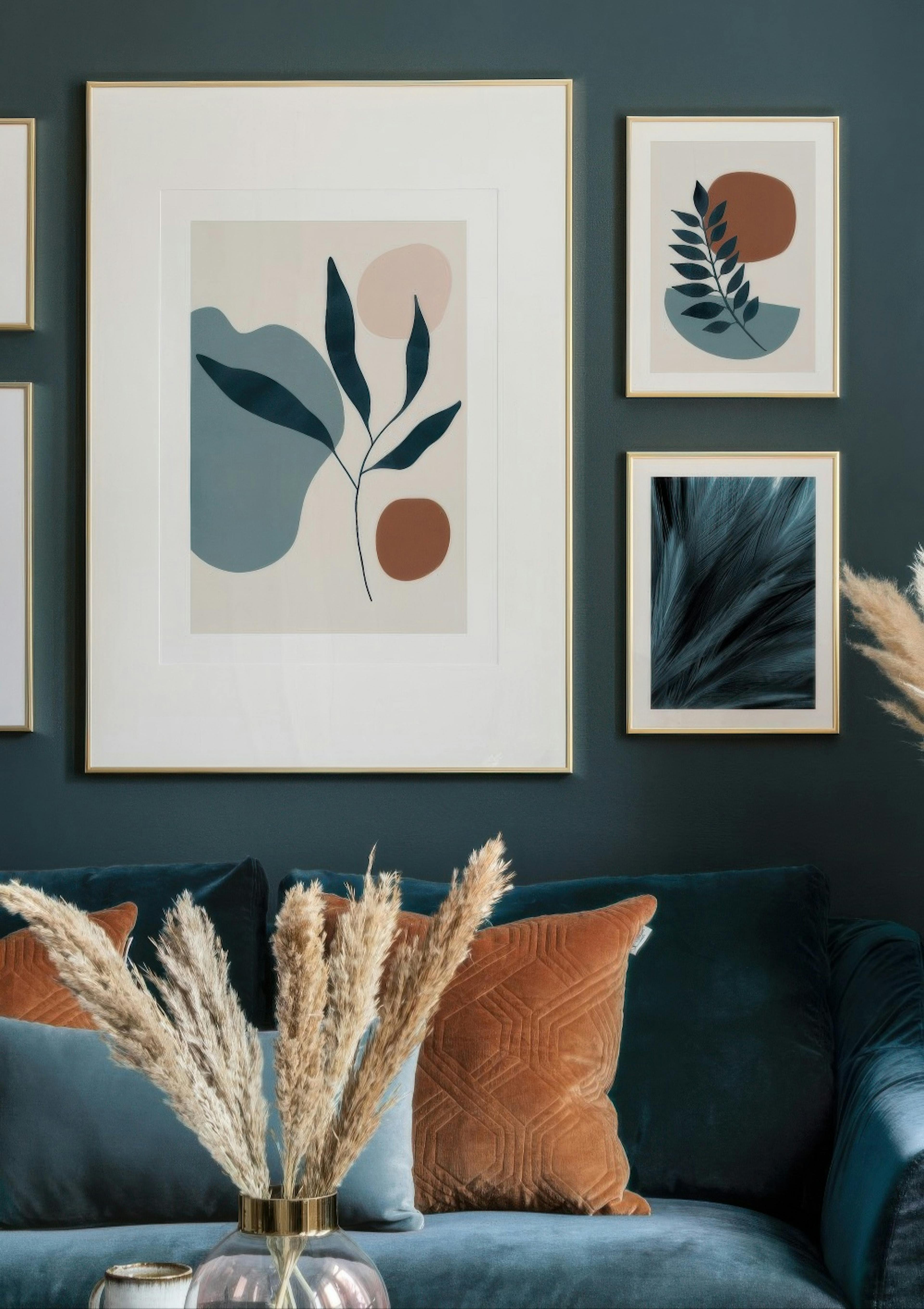 Botanical Shapes No1 Poster thumbnail