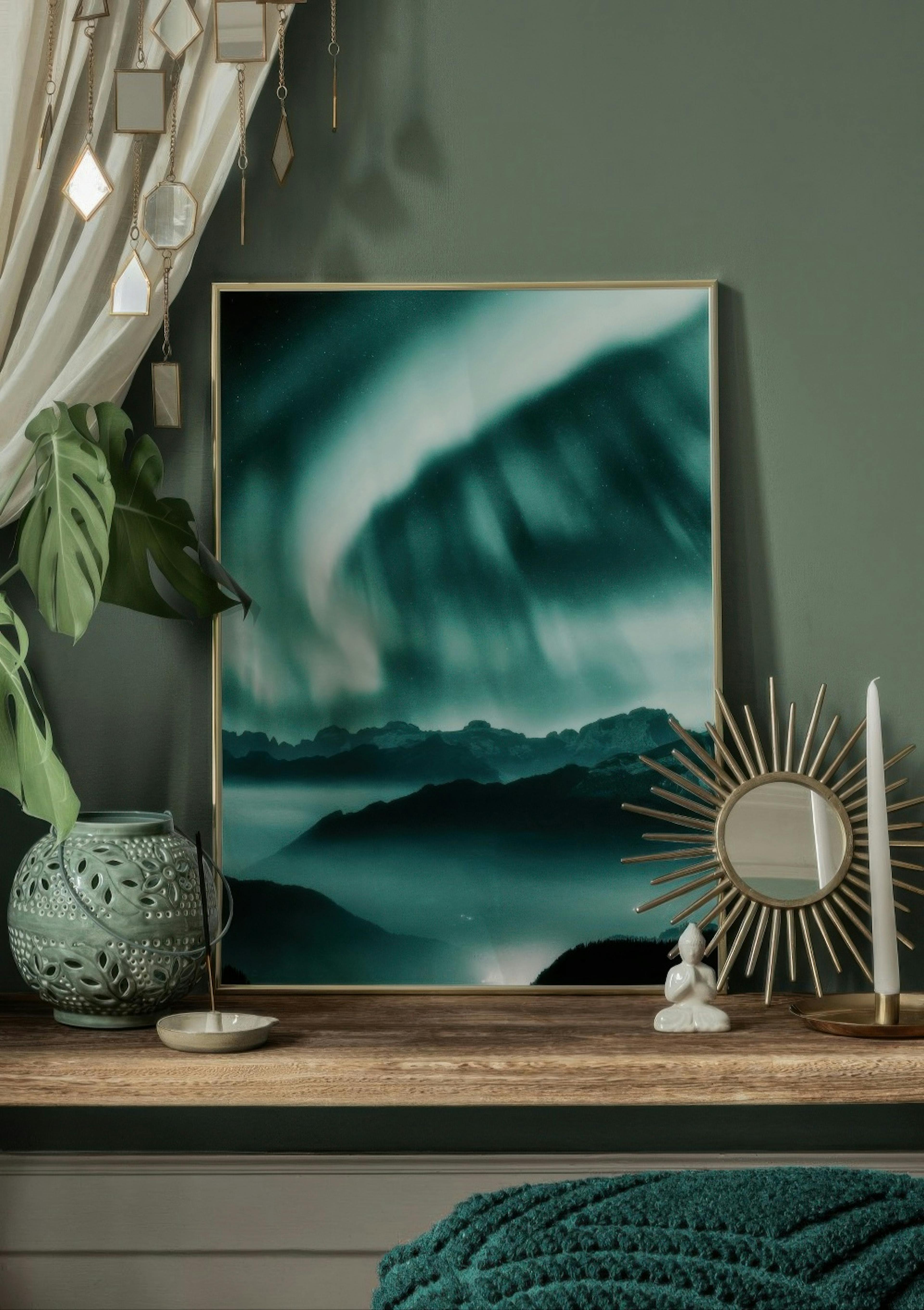 Magic Northern Lights Poster thumbnail
