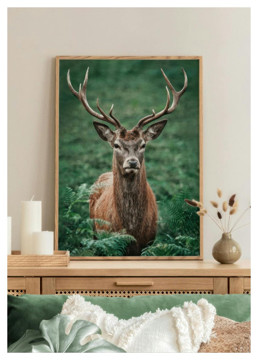 Majestic Stag Poster (30x40 cm) - Poster Store