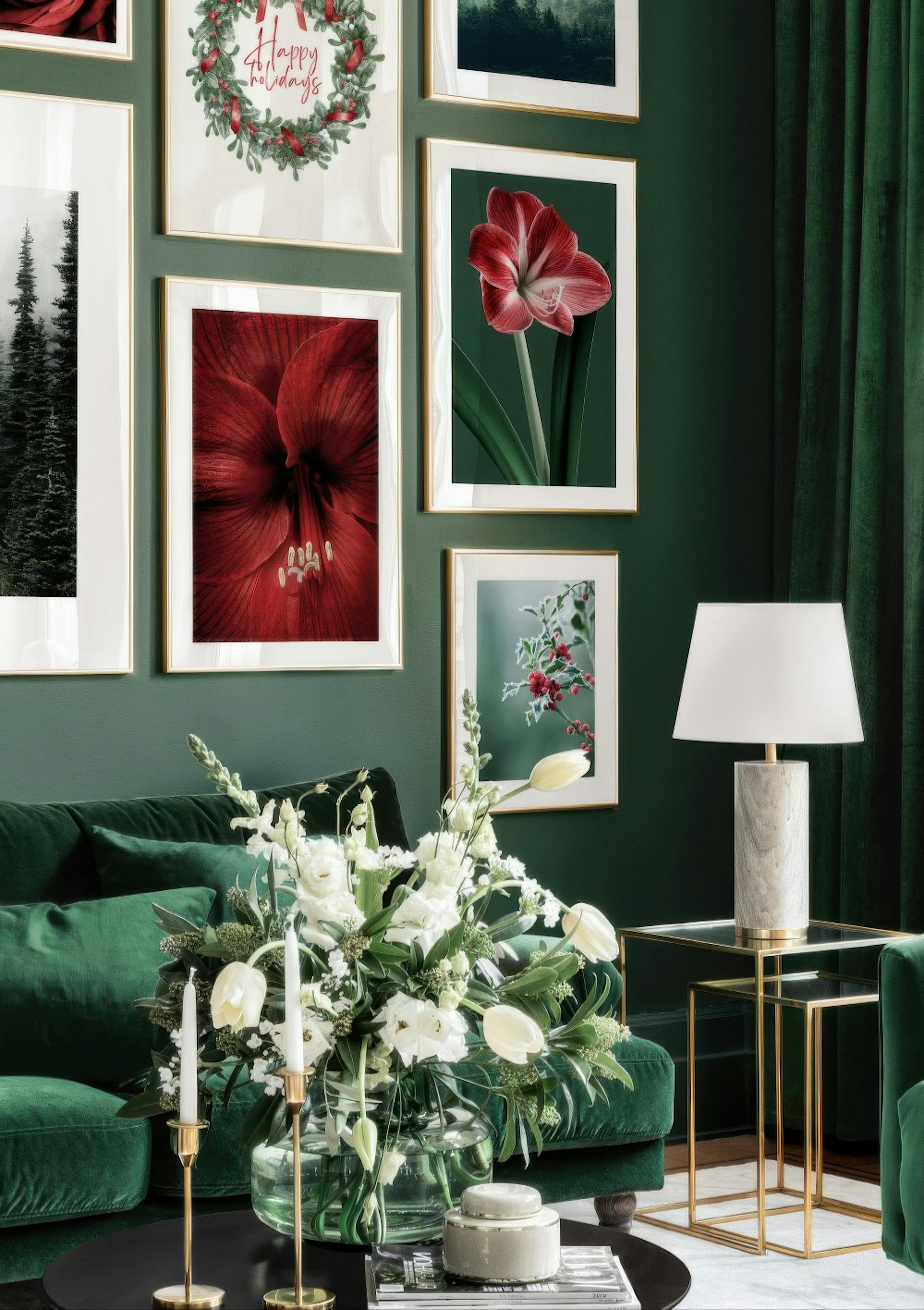 Amaryllis in Bloom Poster thumbnail