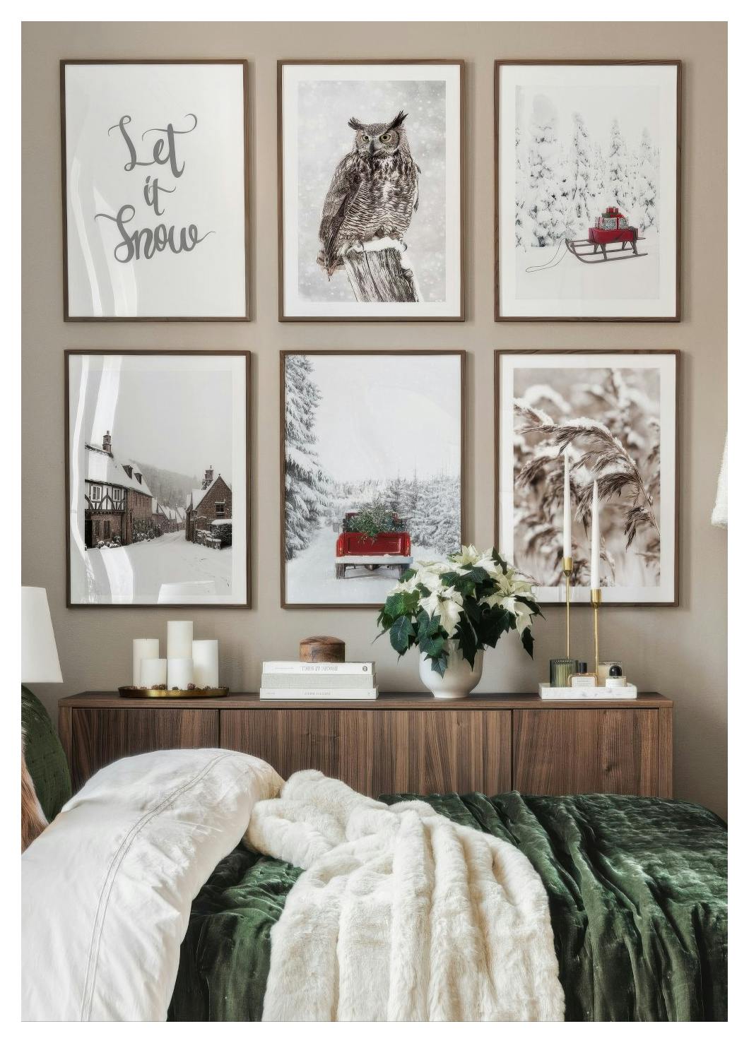 Christmas Sleigh Poster (21x30 cm) - Poster Store