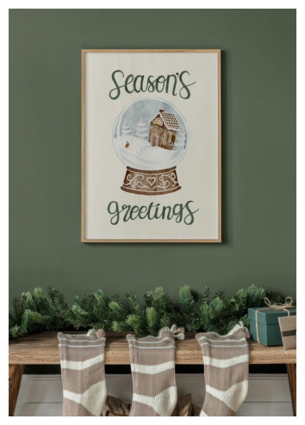 Snow Globe Poster (13x18 cm) - Poster Store