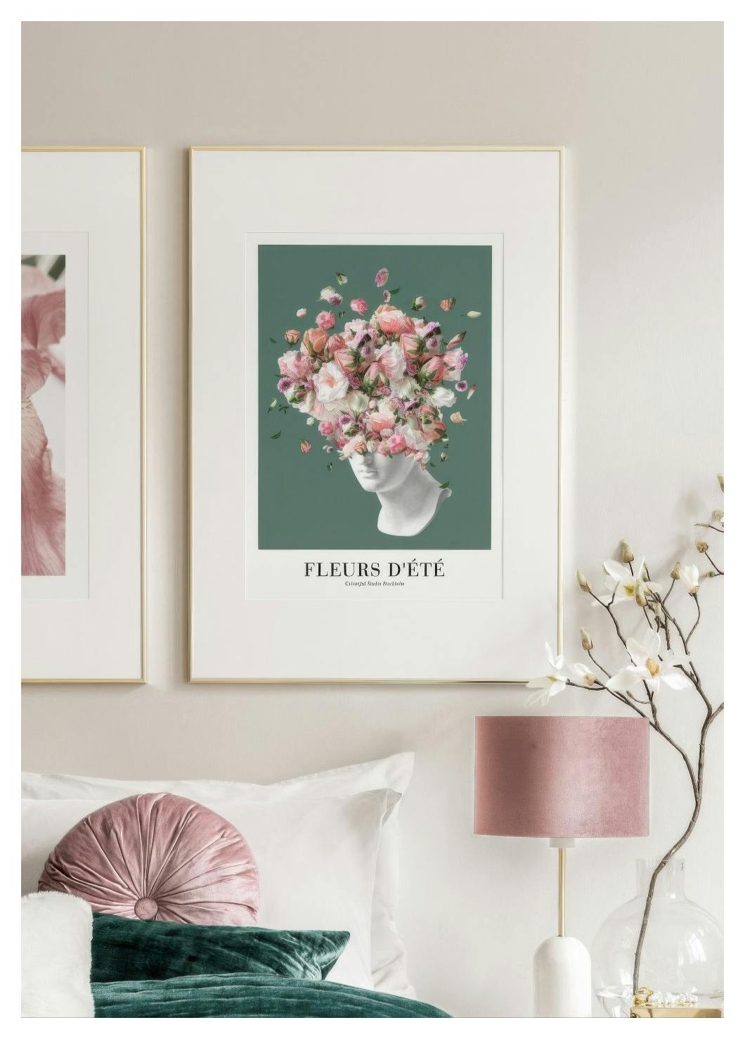 Flower Statue No2 Poster (50x70 cm) - Poster Store