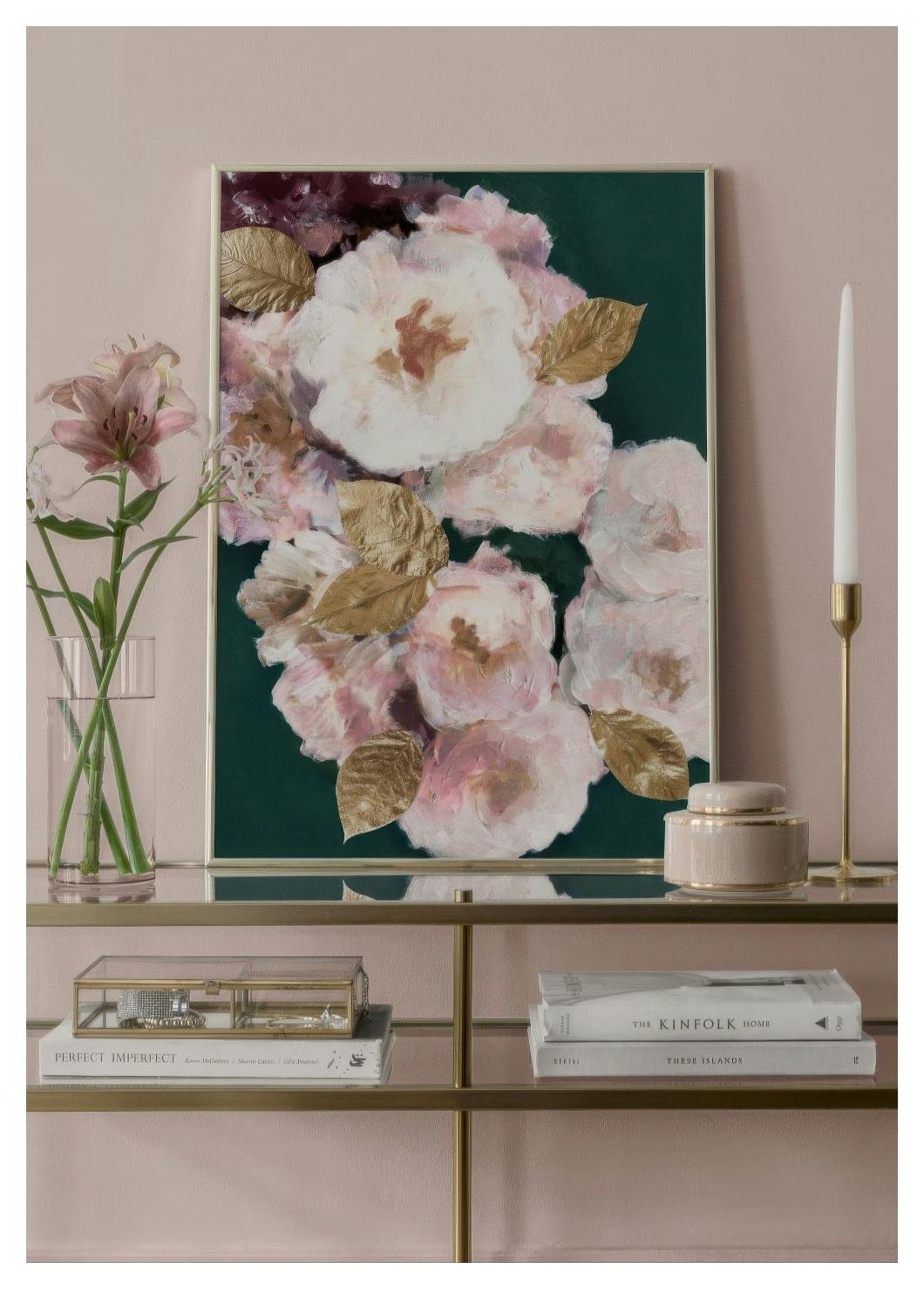 Flower Art Poster (21x30 cm) - Poster Store