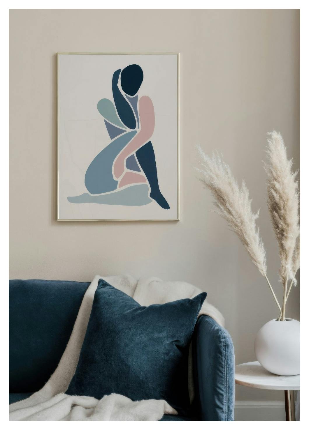 Graphic Figure Poster (50x70 cm) - Poster Store