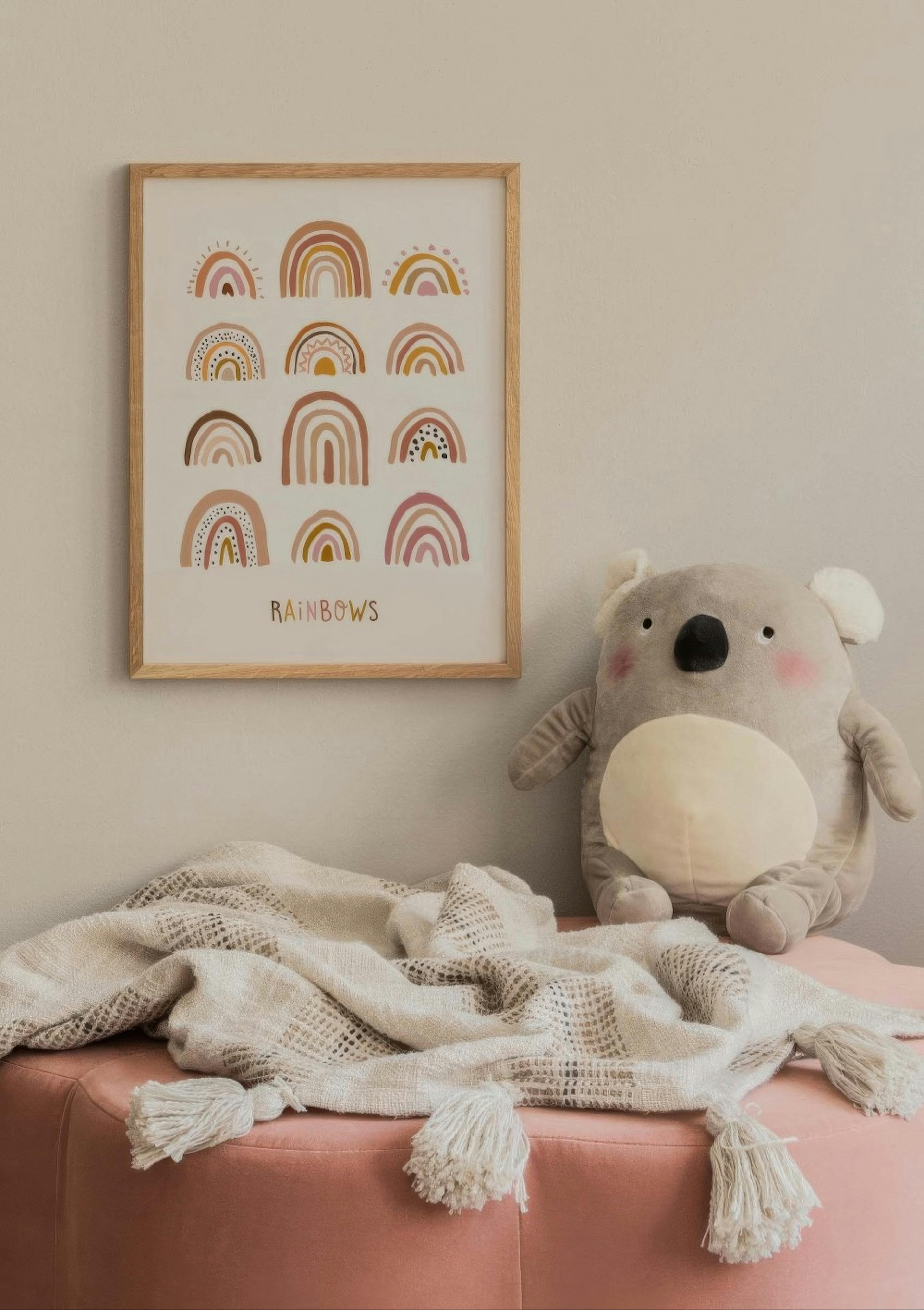 Playful Rainbows Poster thumbnail