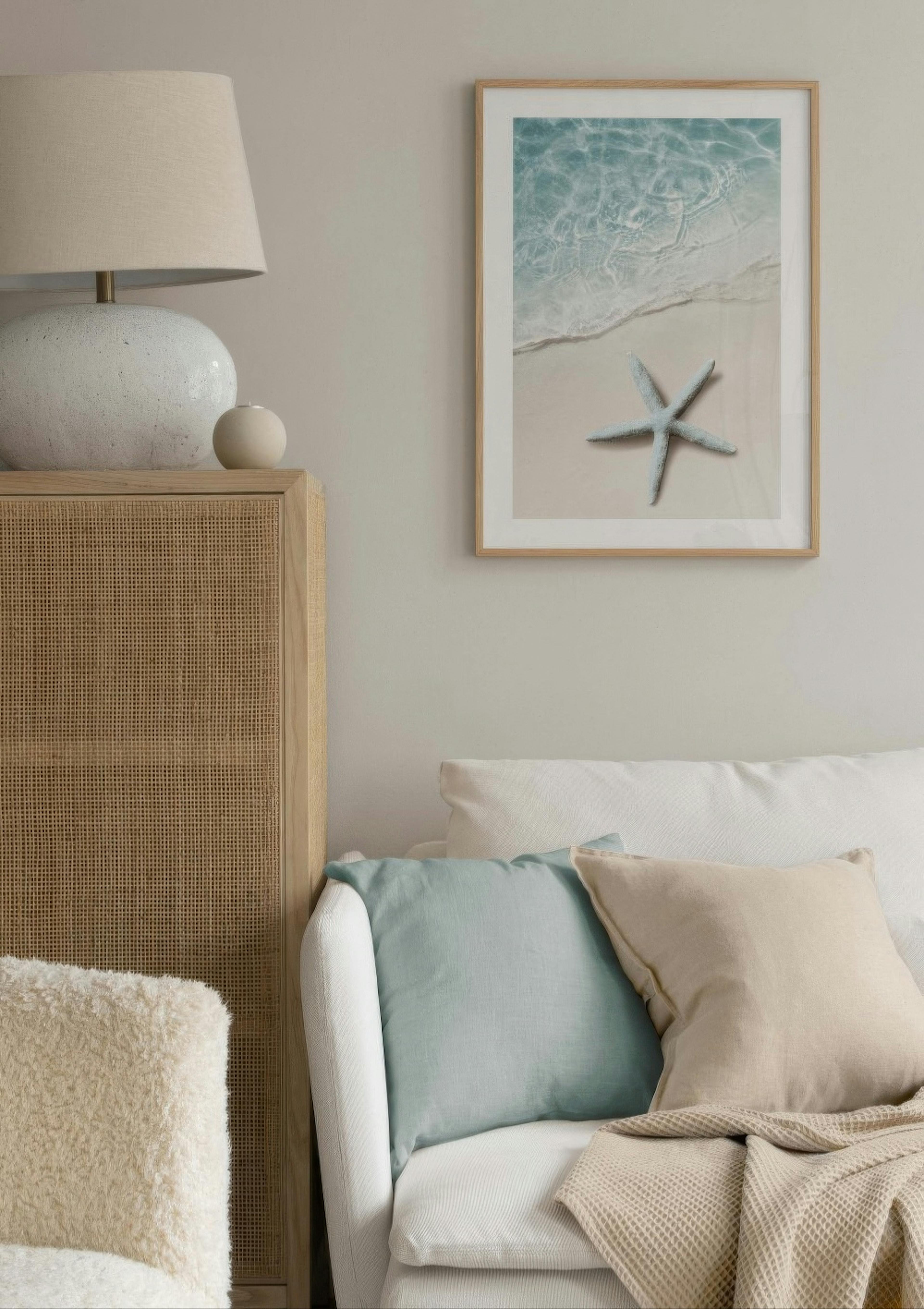 Blue Sea Star Poster thumbnail