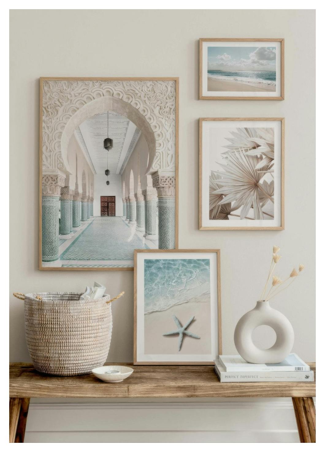 Glimmering Sea Poster (21x30 cm) - Poster Store