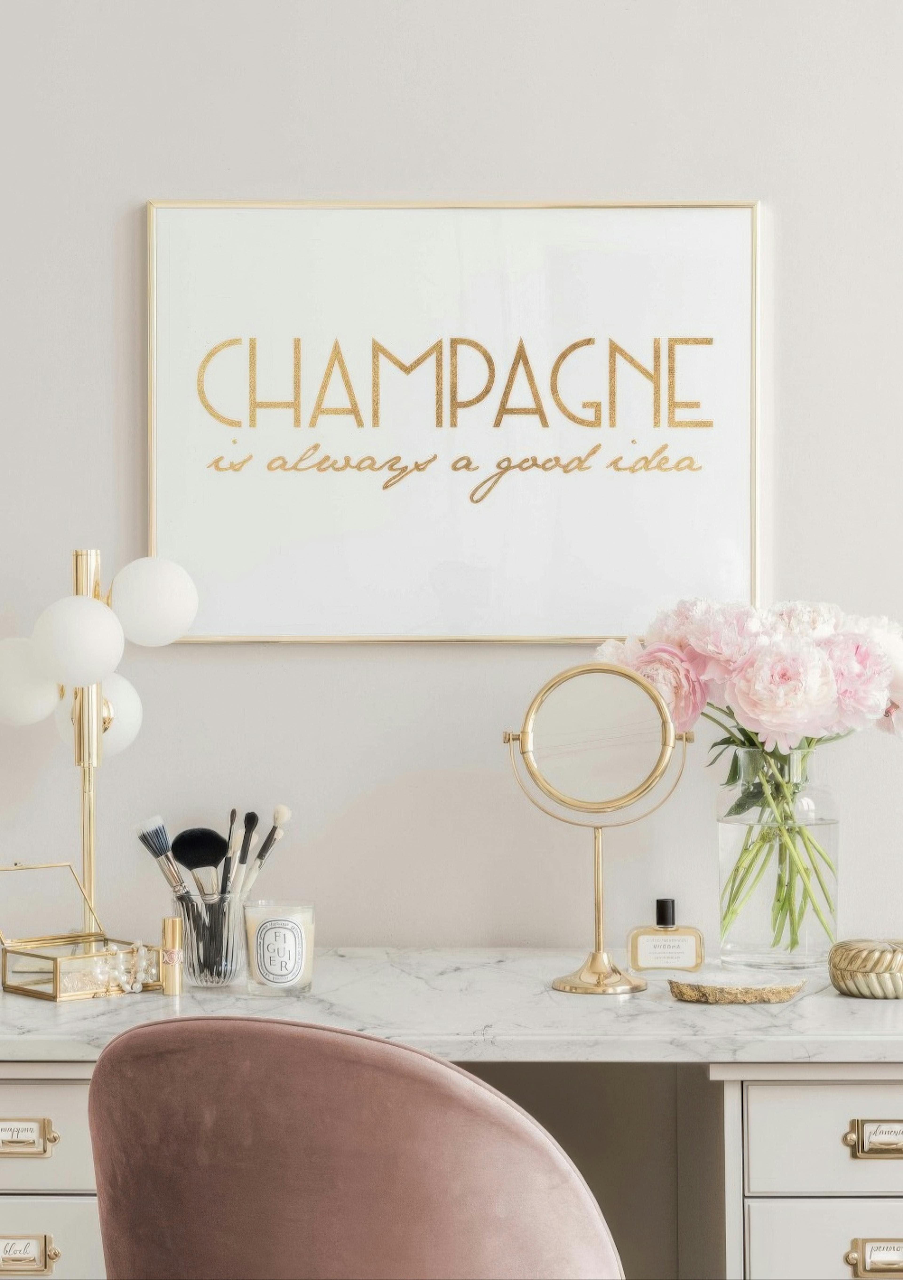 Champagne is Always a Good Idea Poster thumbnail