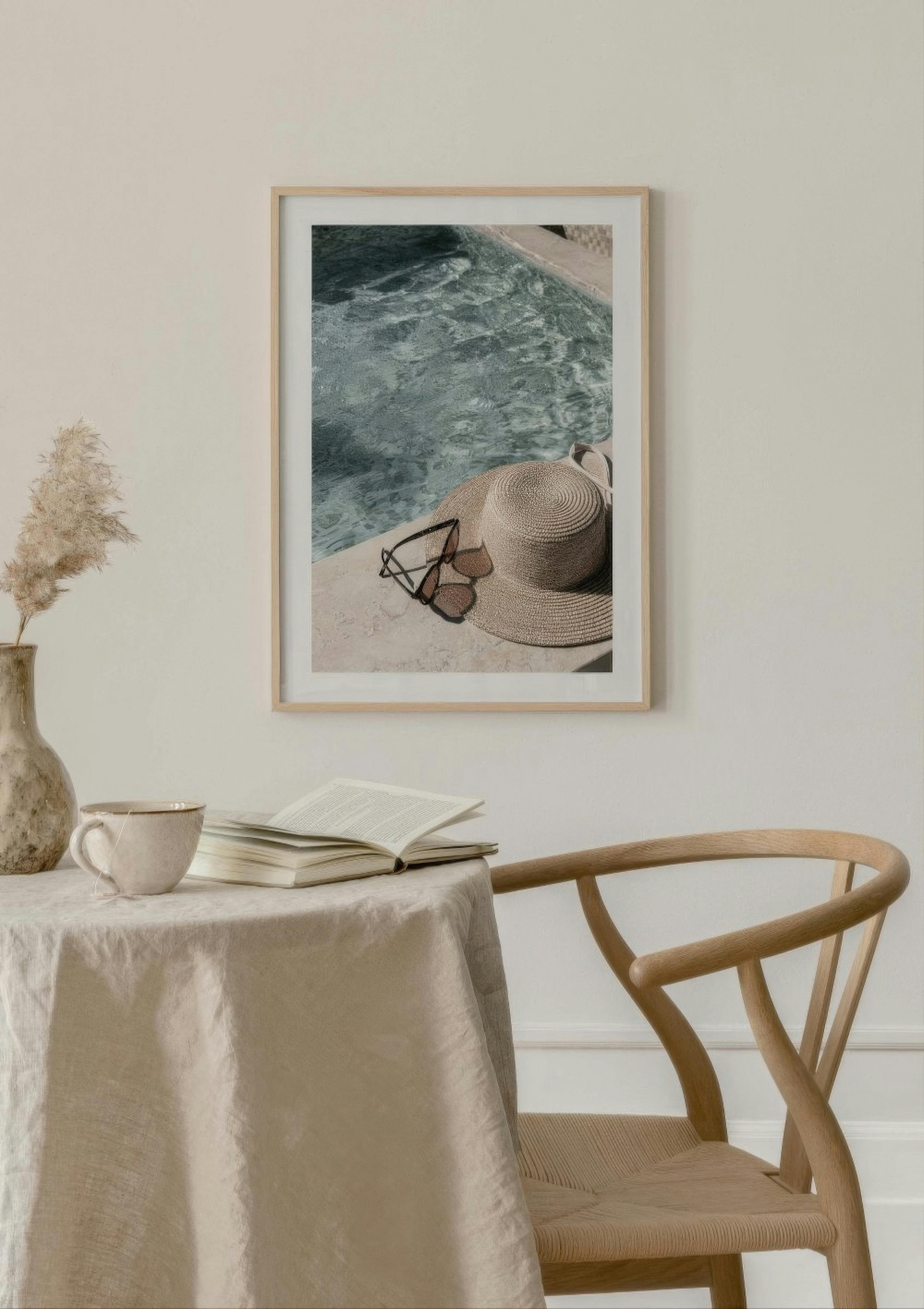 Beach Hat Poster thumbnail