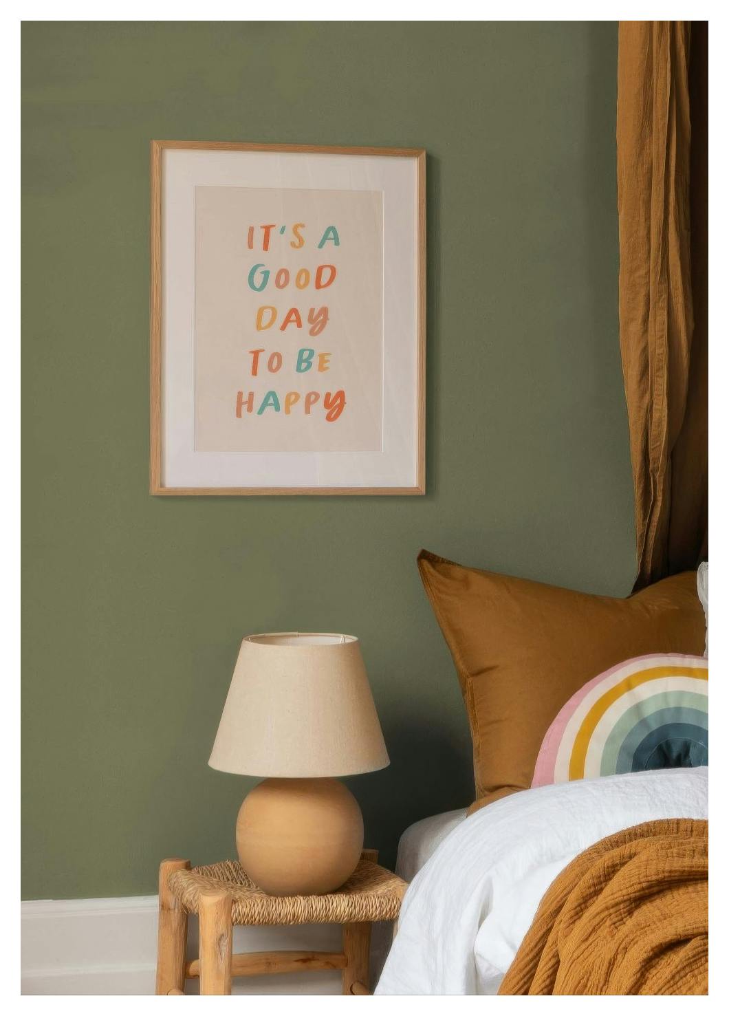 Be Happy Poster (21x30 cm) - Poster Store