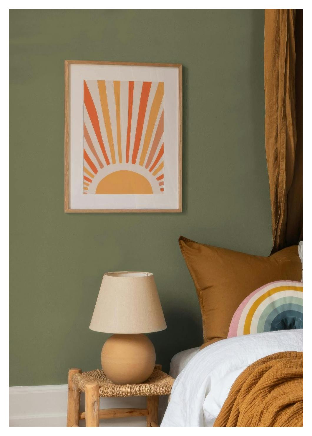 Colorful Sun Poster (50x70 cm) - Poster Store
