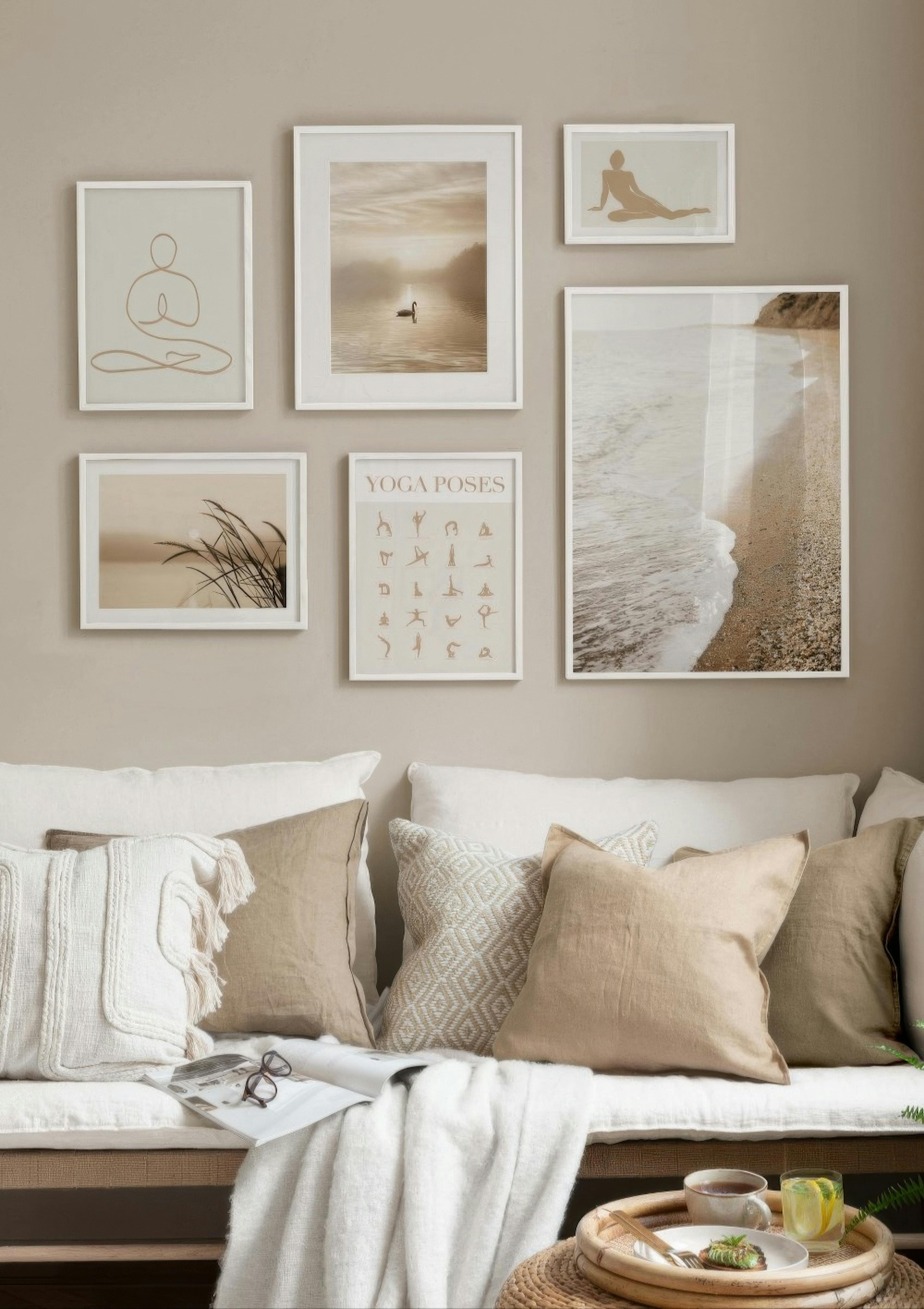 Yoga Poses Poster thumbnail