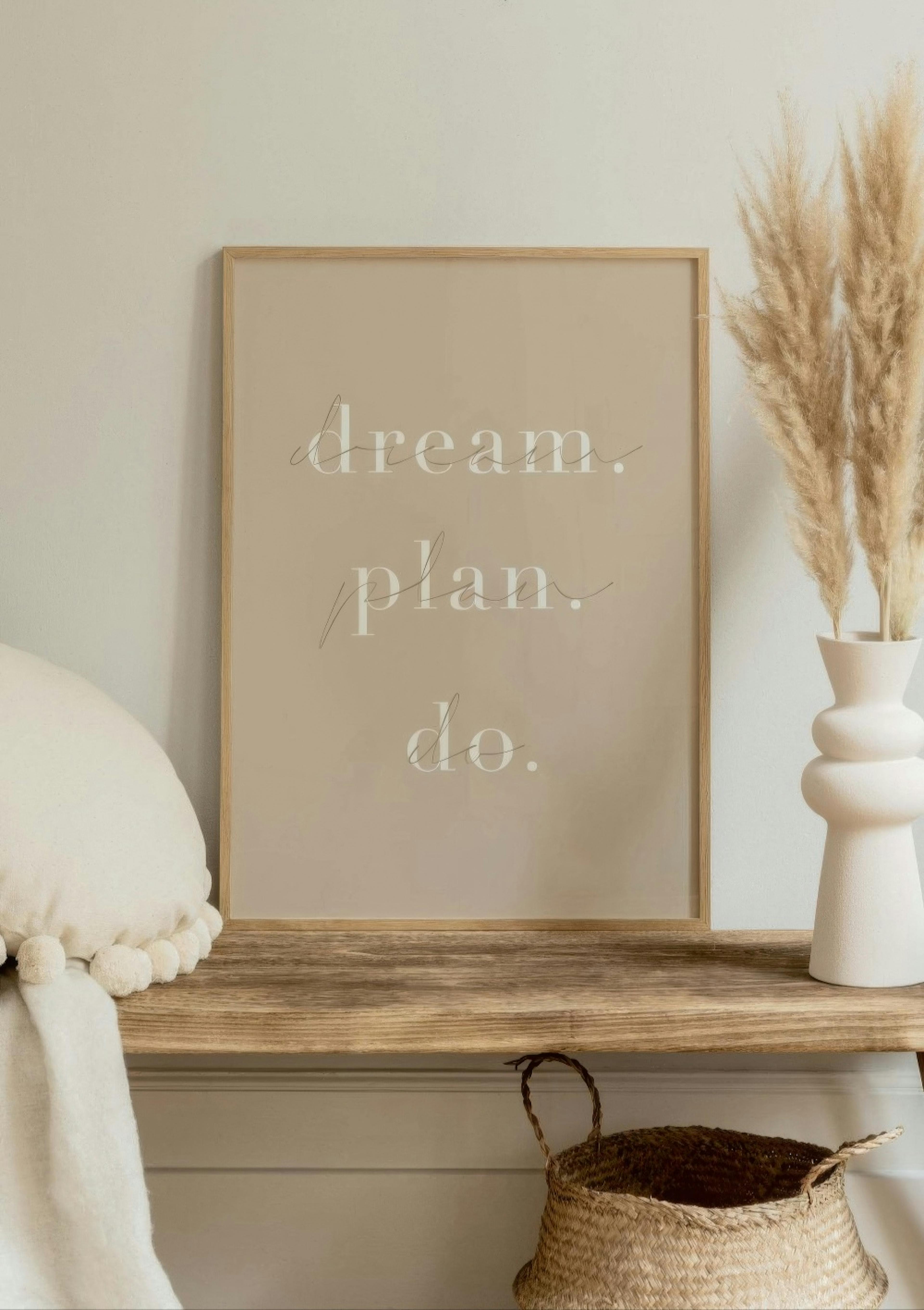 Dream Plan Do Poster thumbnail