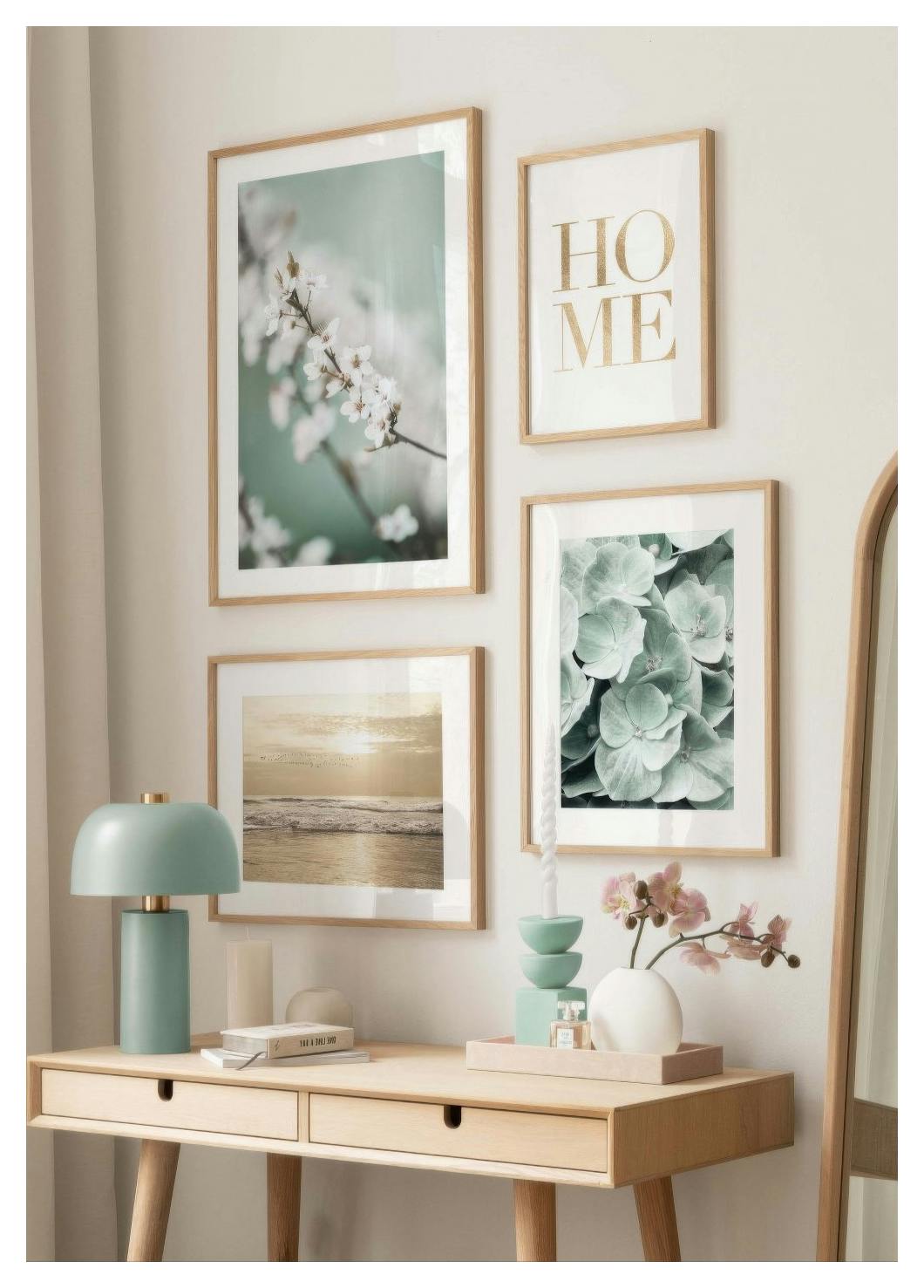 Golden Ocean Sunset Poster (21x30 cm) - Poster Store