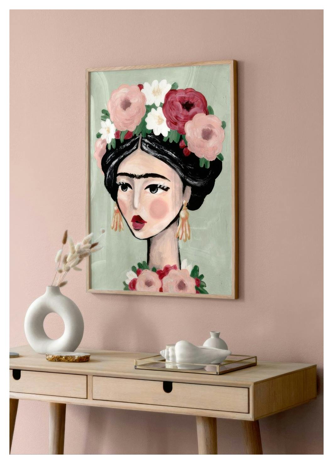 Frida Kahlo Painting Poster (30x40 cm) - Poster Store