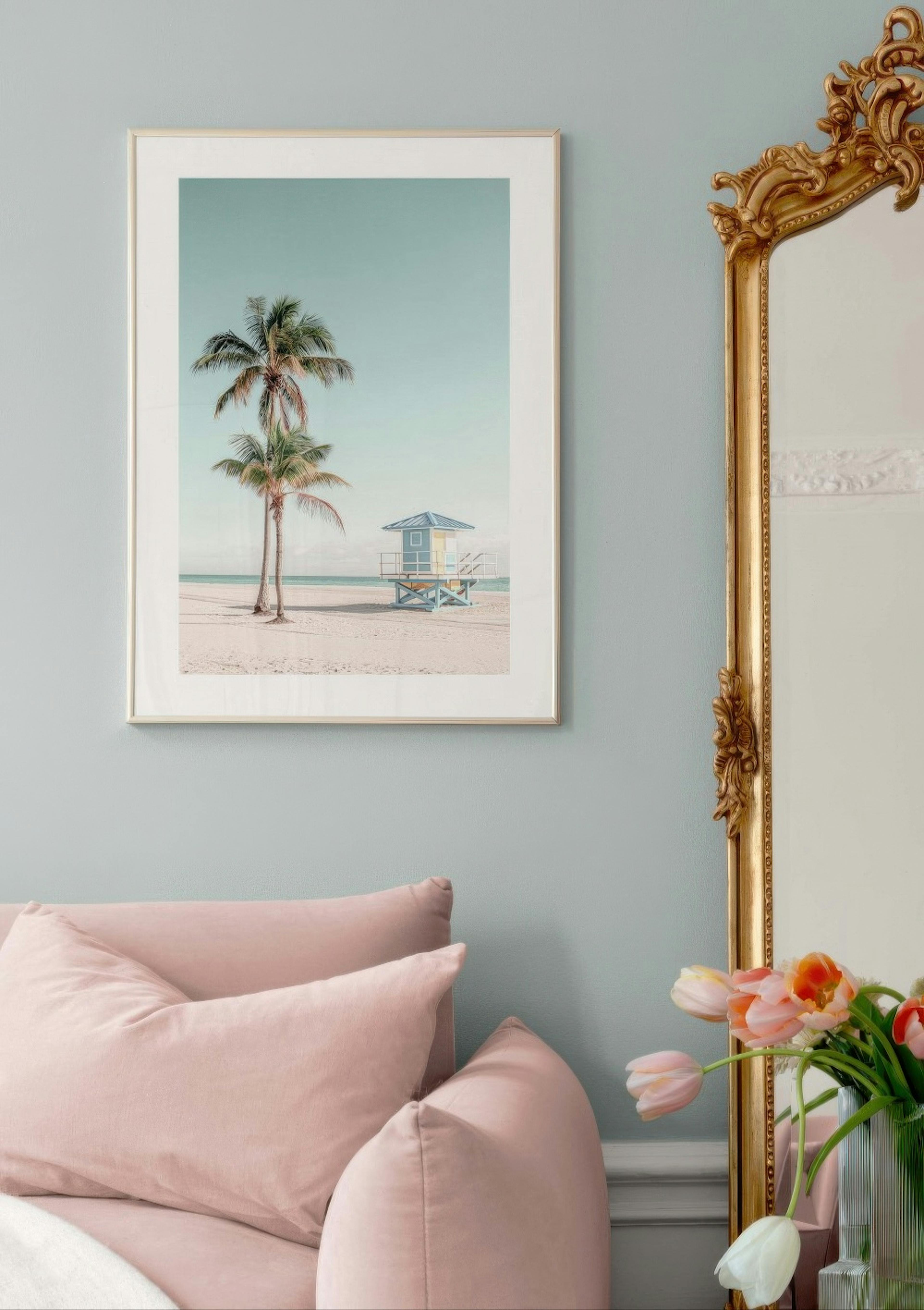 Palmenstrand Poster thumbnail