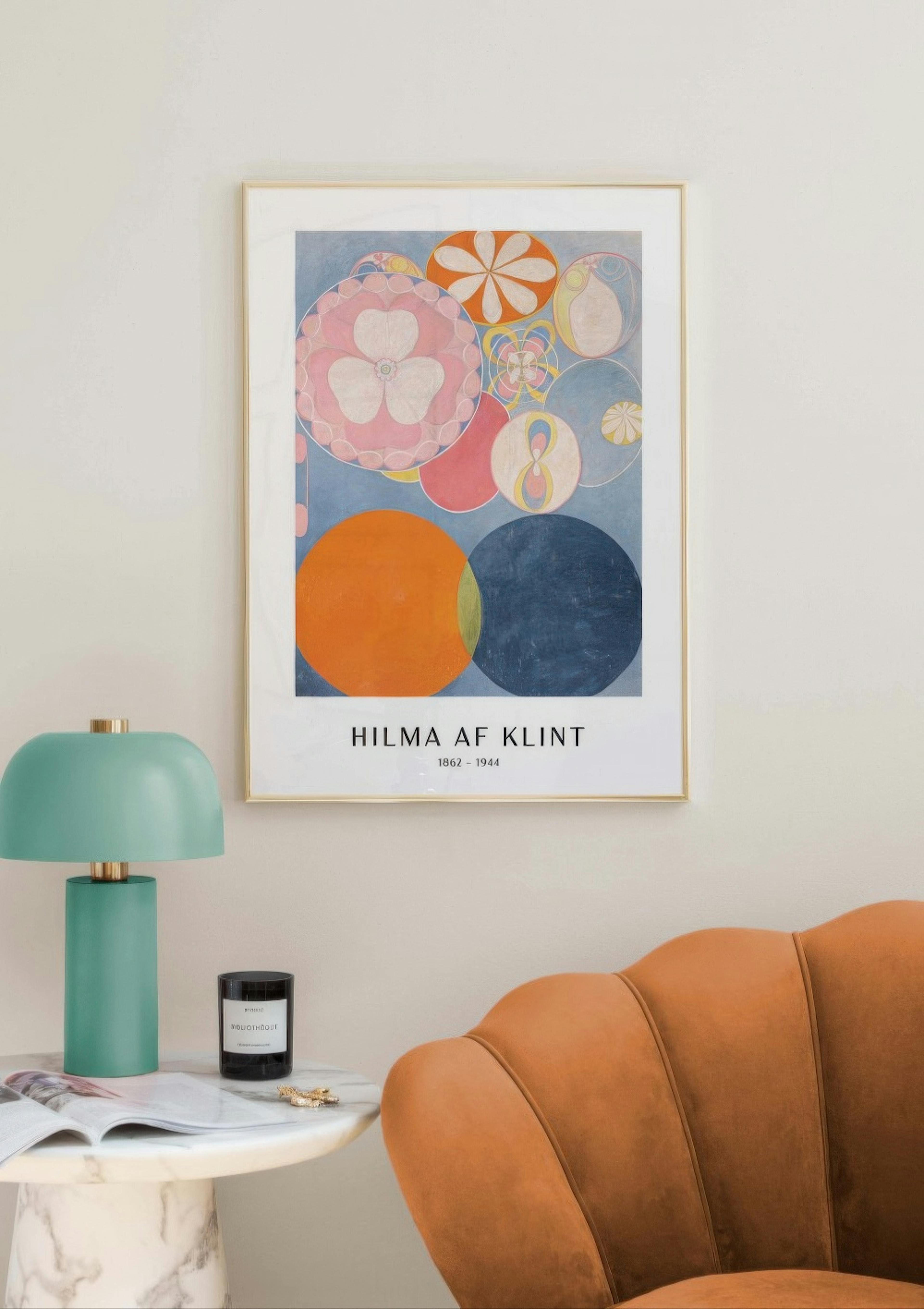 Poster - THE TEN LARGEST, CHILDHOOD, NO. 2 BY HILMA AF KLINT thumbnail