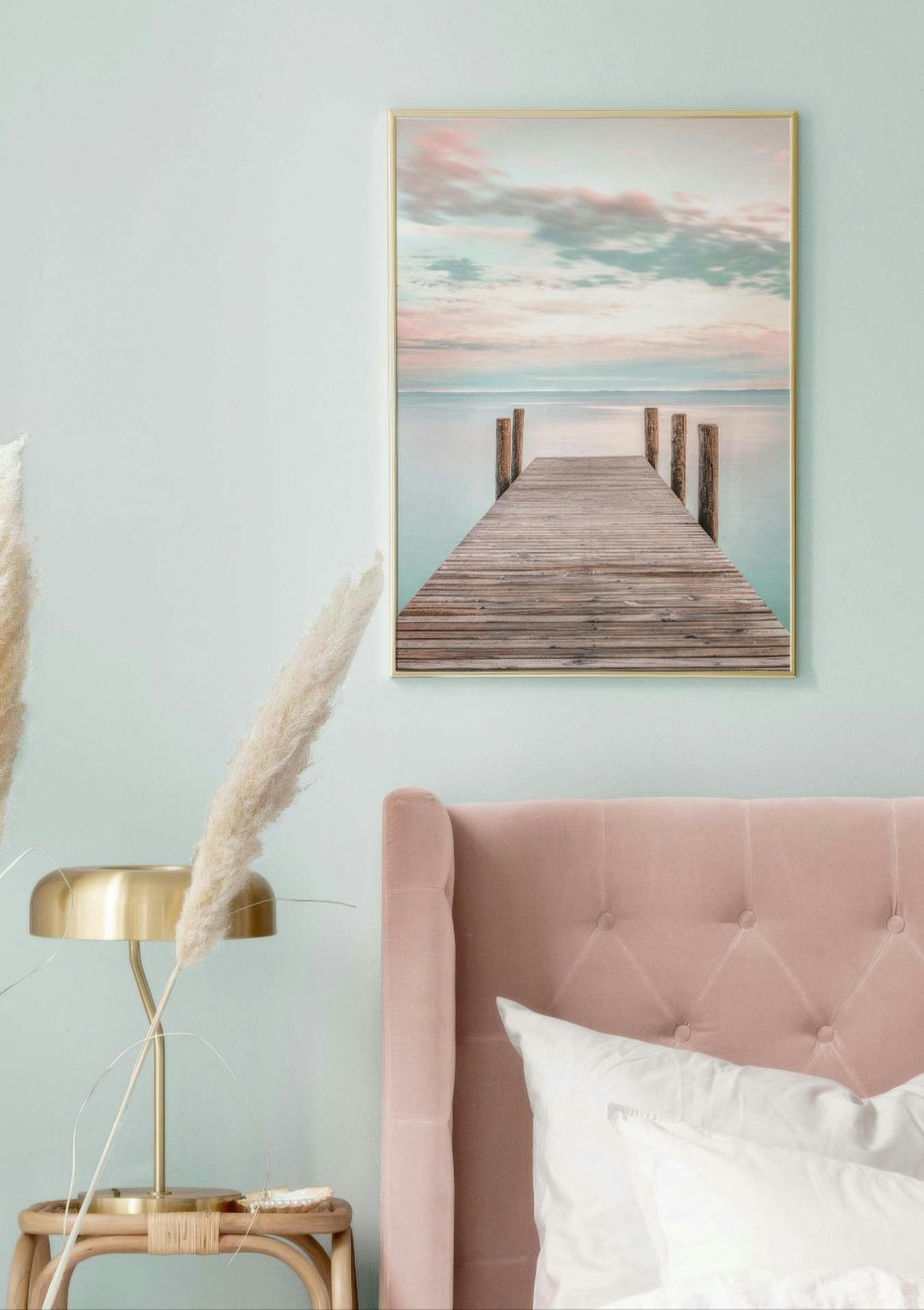 Solnedgang Brygge Poster thumbnail