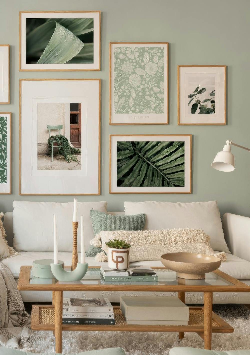 Plant Shades Poster with green leaves Poster Store US