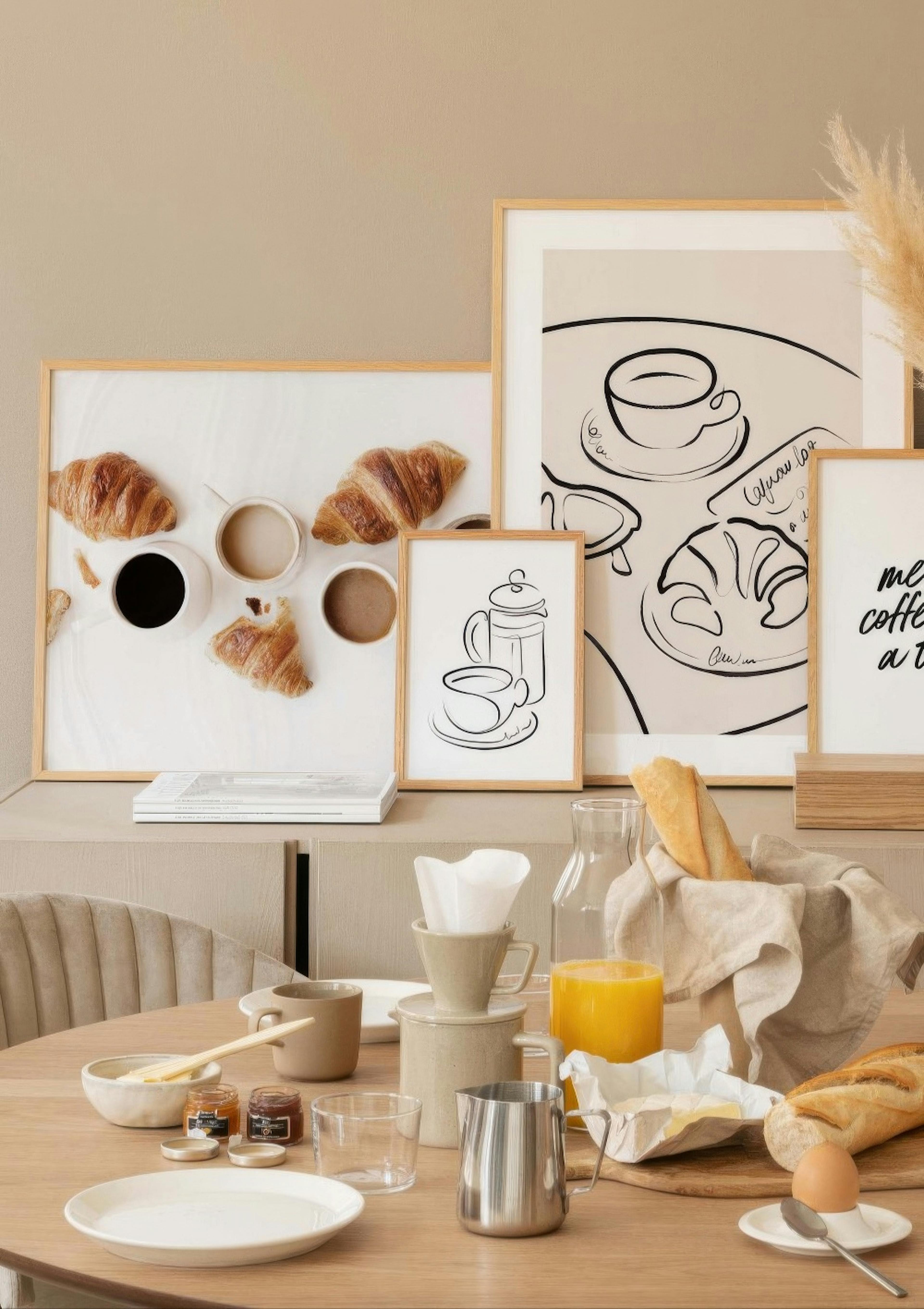 Lignes Café Poster thumbnail